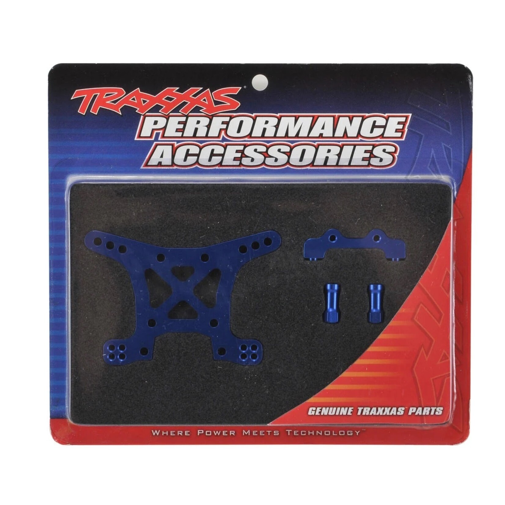 Traxxas #6839X Traxxas Aluminum Front Shock Tower (Blue)