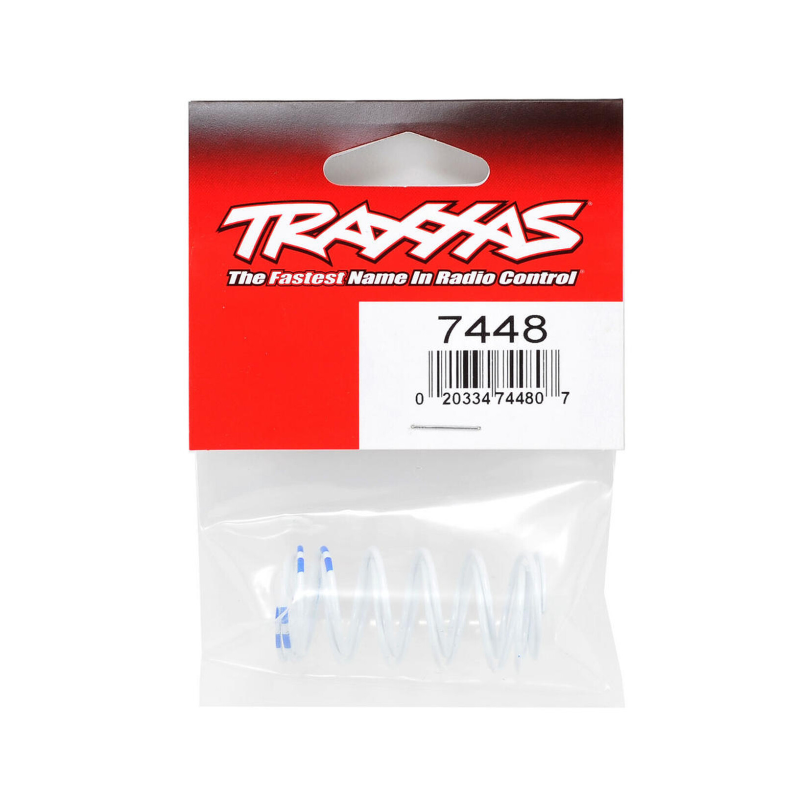 Traxxas #7448 Traxxas Progressive Rate Long GTR Shock Springs (Blue - 0.892) (2)