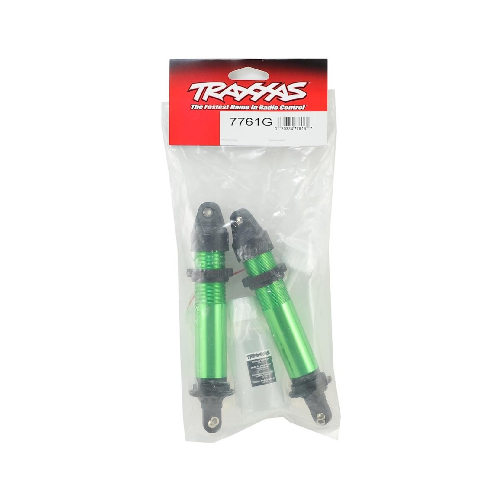 Traxxas #7761G  Traxxas X-Maxx GTX Assembled Shocks (Green) (2)