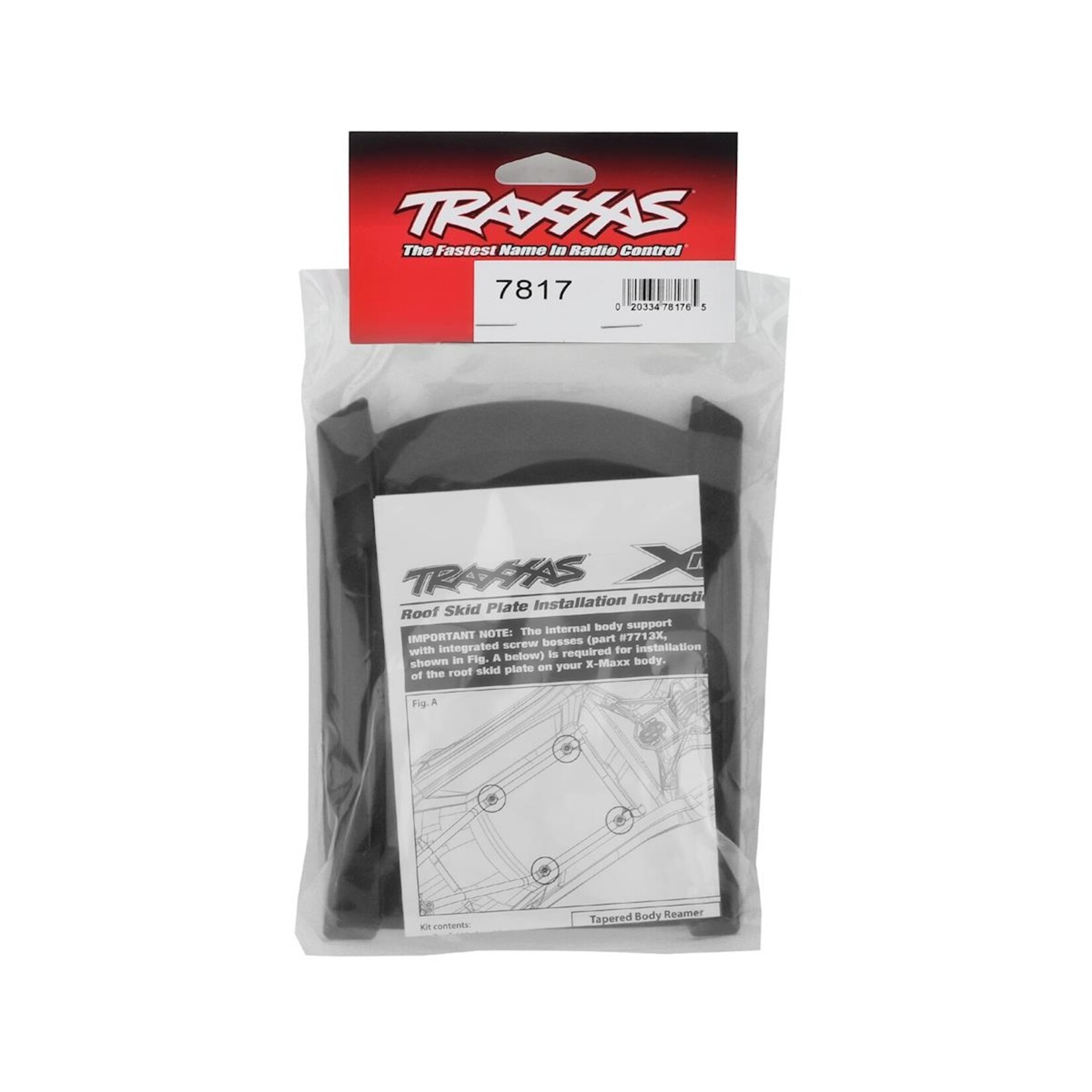 Traxxas #7817 Traxxas X-Maxx Roof Skid Plate (Black)