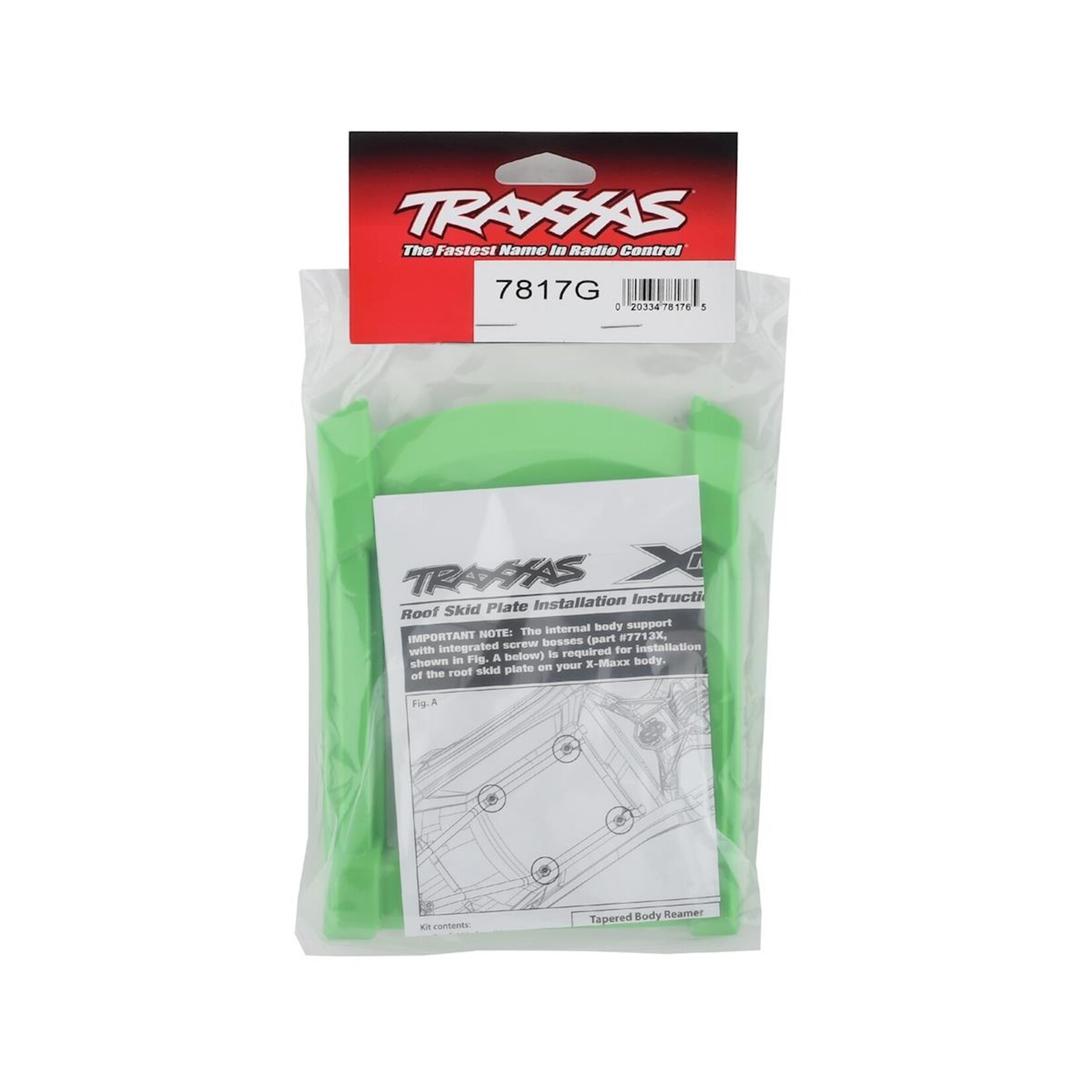 Traxxas #7817G Traxxas X-Maxx Roof Skid Plate (Green)