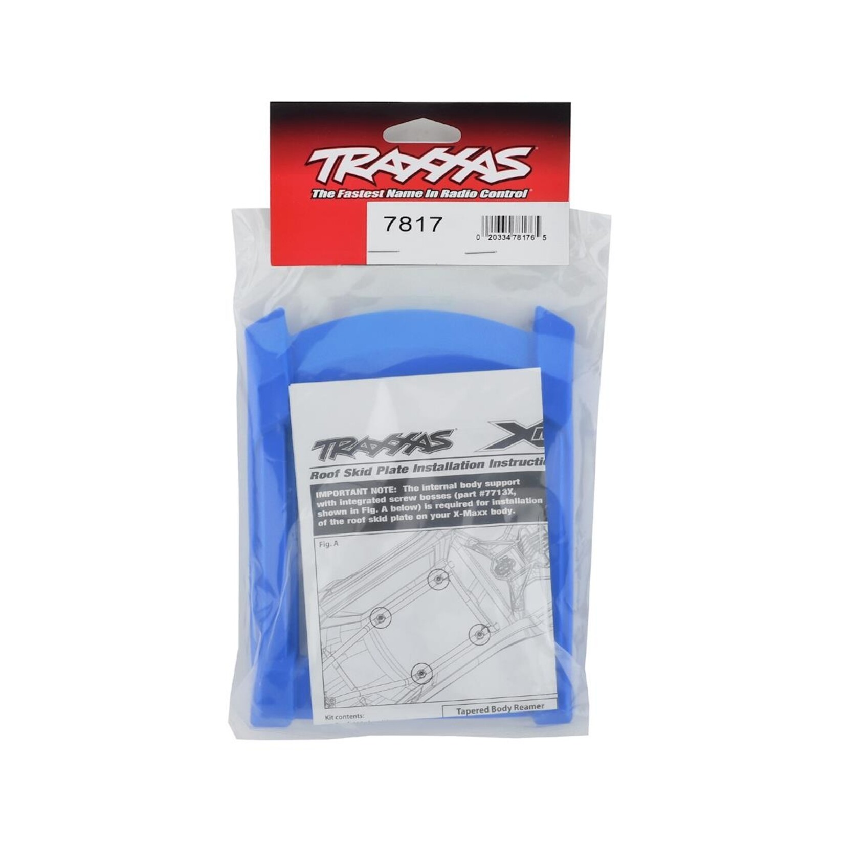 Traxxas Traxxas X-Maxx Roof Skid Plate (Blue) #7817X