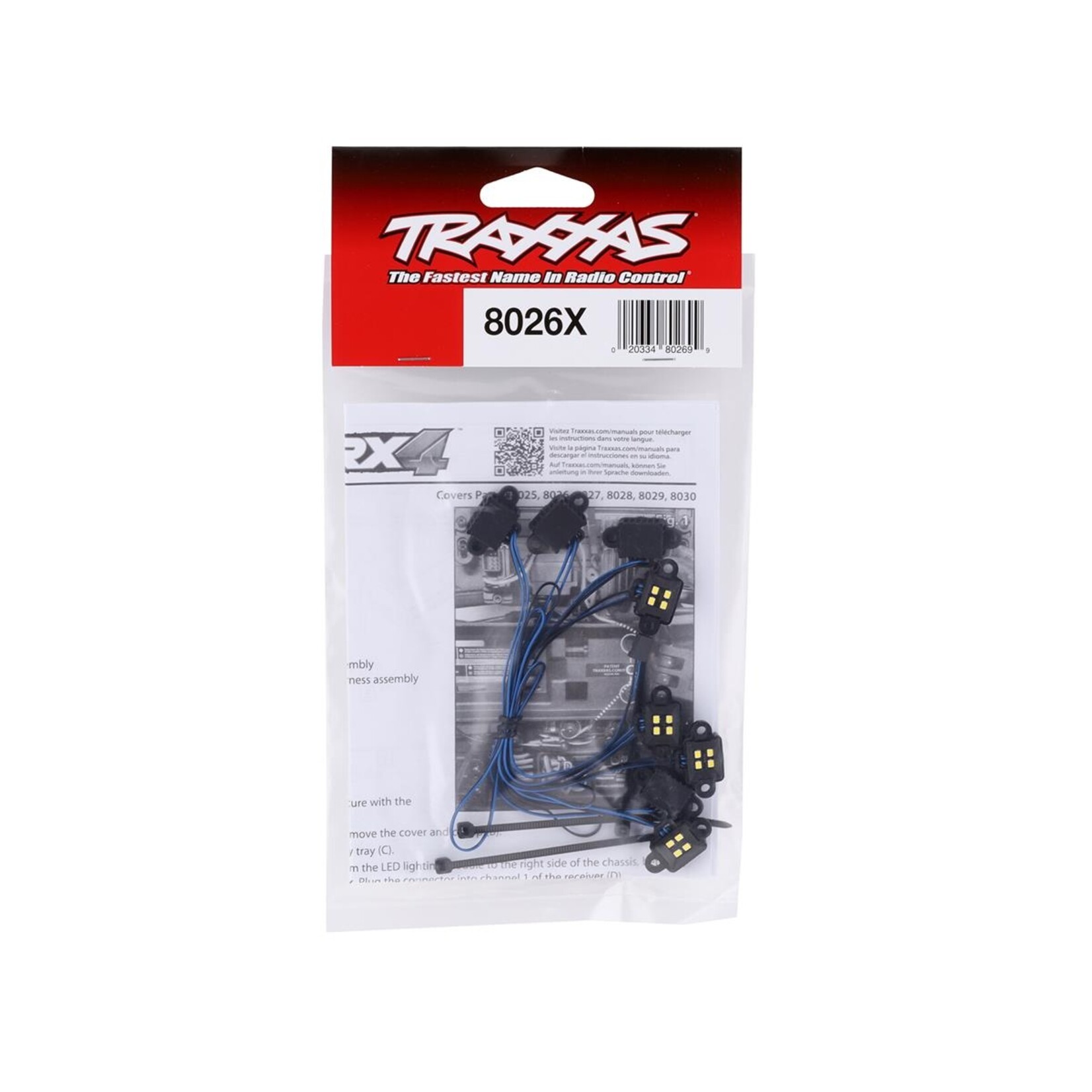 Traxxas #8026X Traxxas TRX-4/TRX-6 LED Rock Light Kit