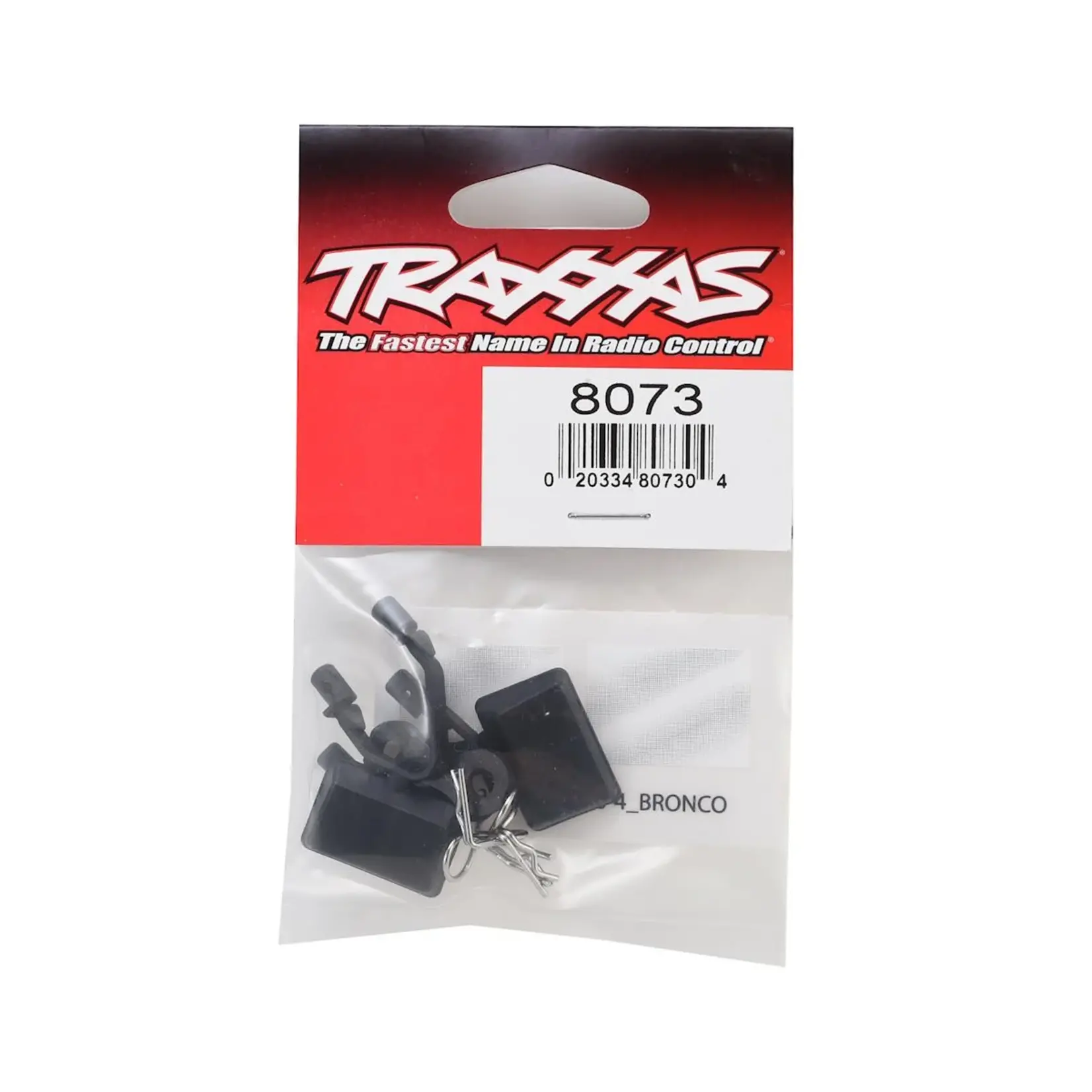 Traxxas Traxxas TRX-4 Bronco Side Mirror Set (Black) #8073