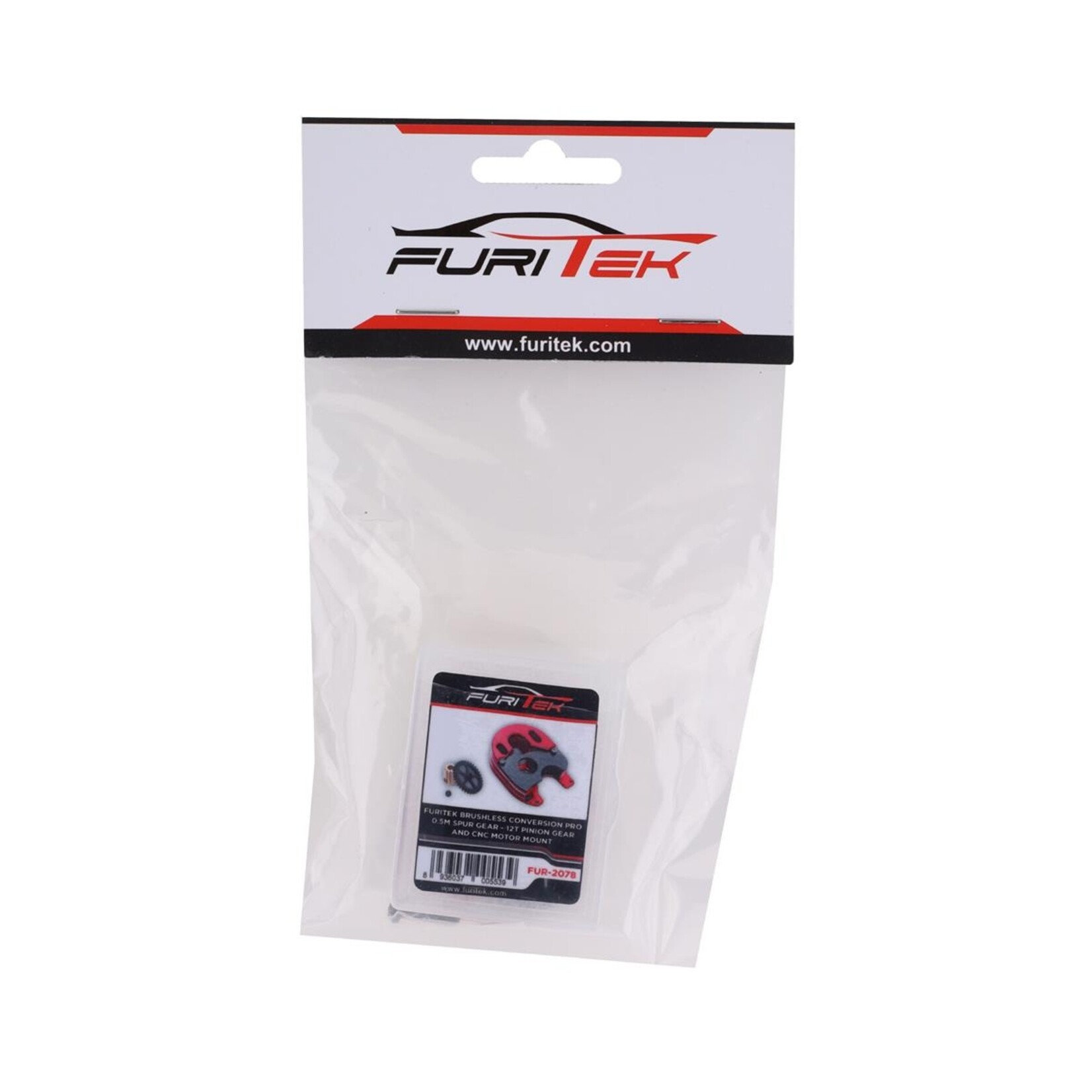 Furitek Furitek SCX24 Brushless Gearing Conversion Set (CNC Motor Mount, Spur, & Pinion Gear) #FUR-2078
