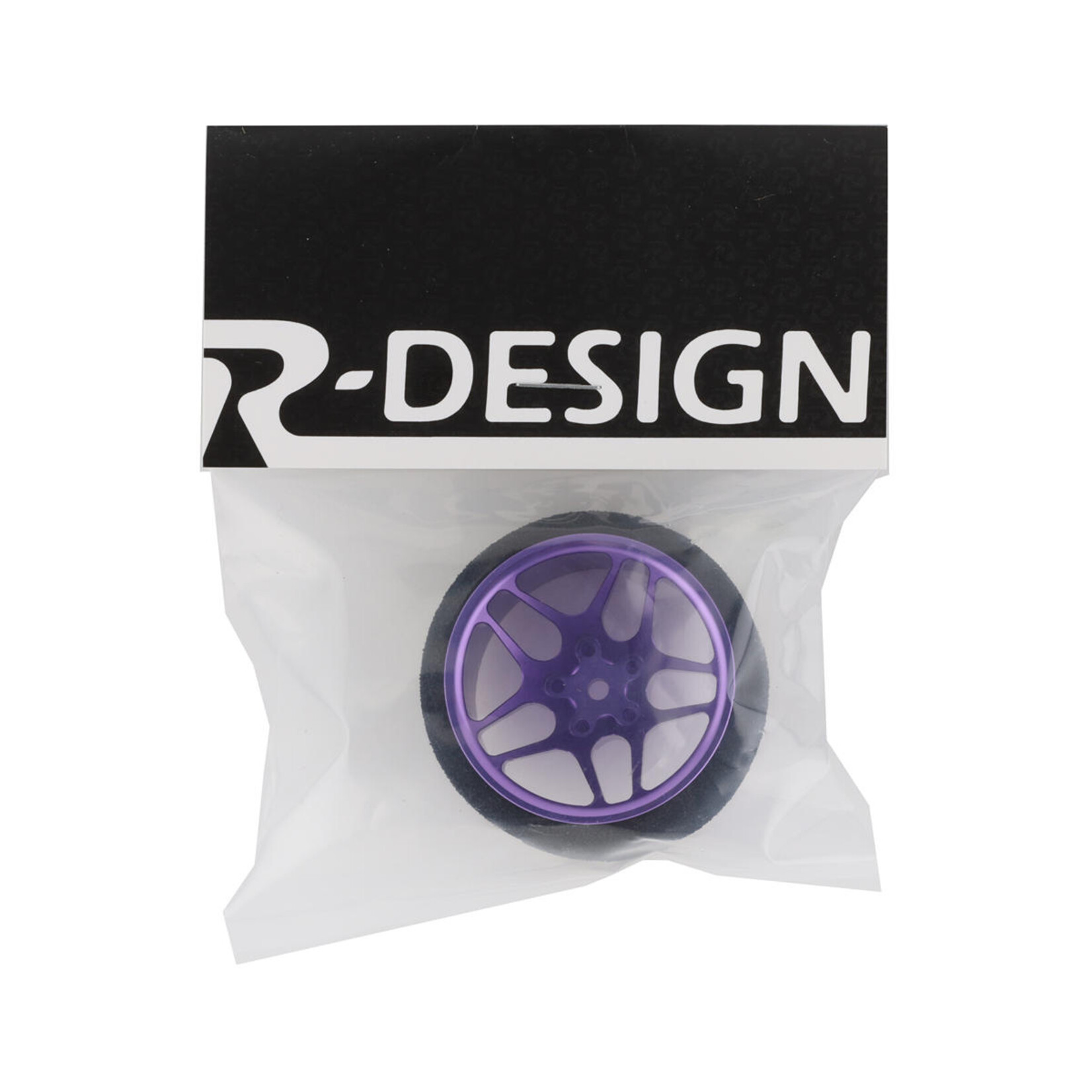 R-Design R-Design Sanwa M12/Flysky NB4 10-Spoke Ultrawide Steering Wheel (Purple) #RDD7217