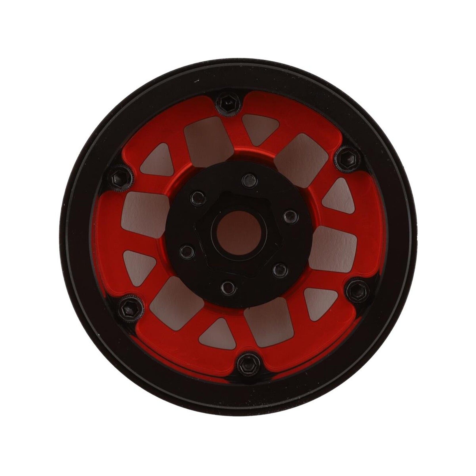 SSD RC #SSD00538 SSD RC 1.9" Boxer Beadlock Wheels (Red)