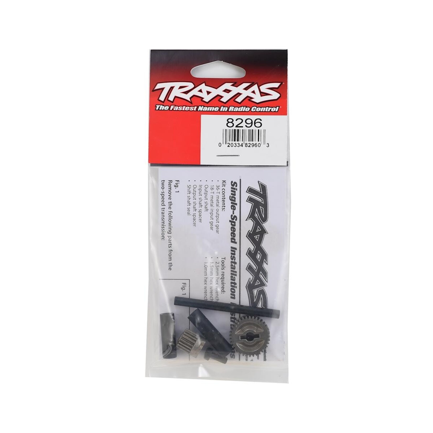 Traxxas Traxxas TRX-4 Metal Single Speed Transmission Gears #8296