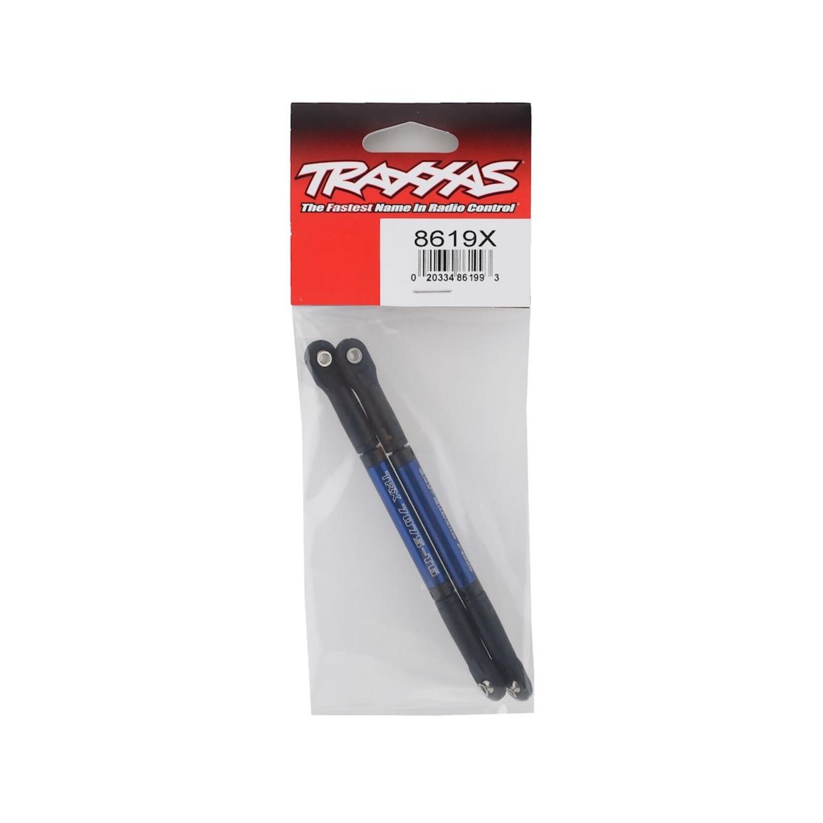 Traxxas Traxxas E-Revo 2.0 Aluminum Heavy-Duty Steering Link Push Rods (Blue) (2) #8619X