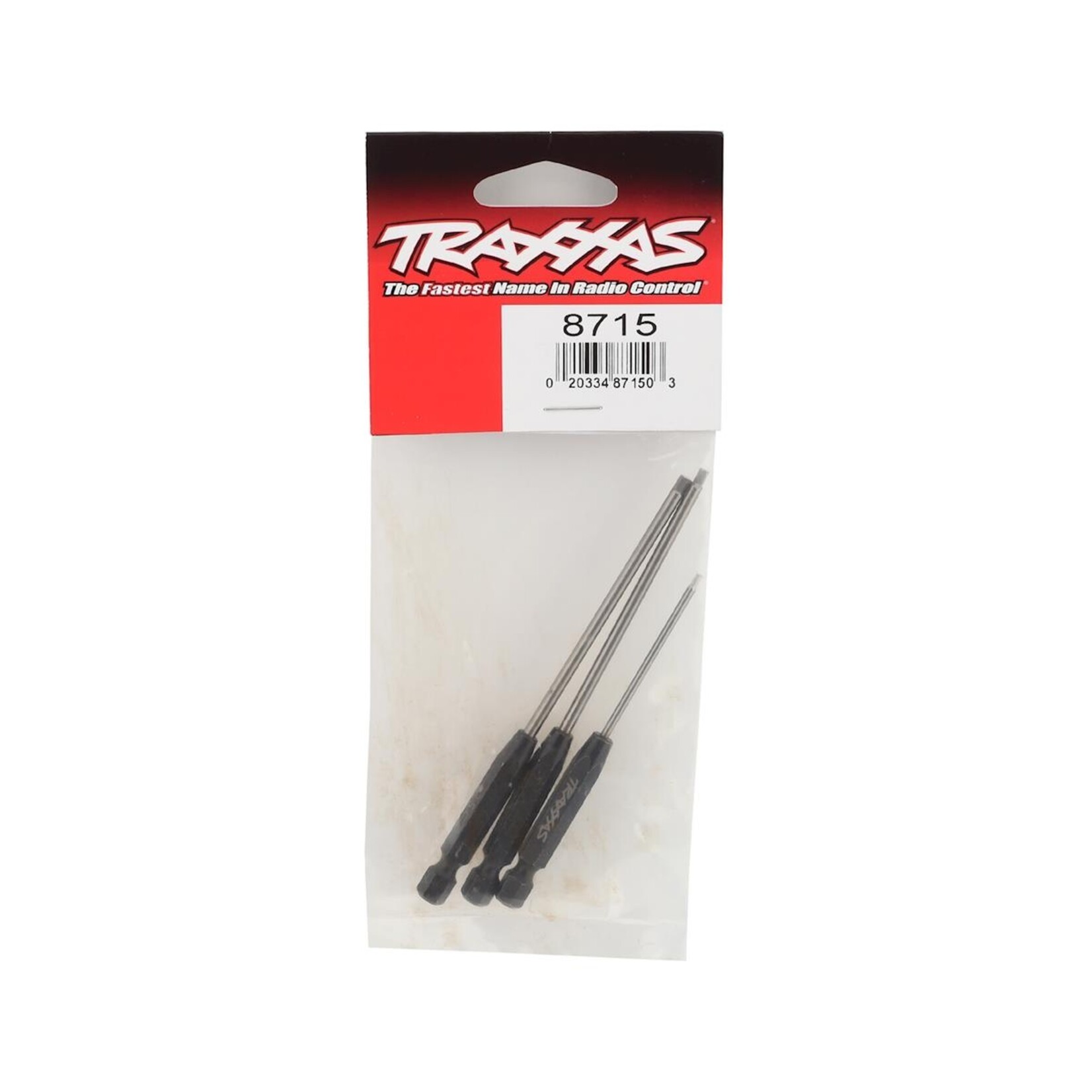 Traxxas #8715 Traxxas Speed Bit 1/4" Drive Hex Driver Set (3) (1.5mm, 2.0mm, 2.5mm)
