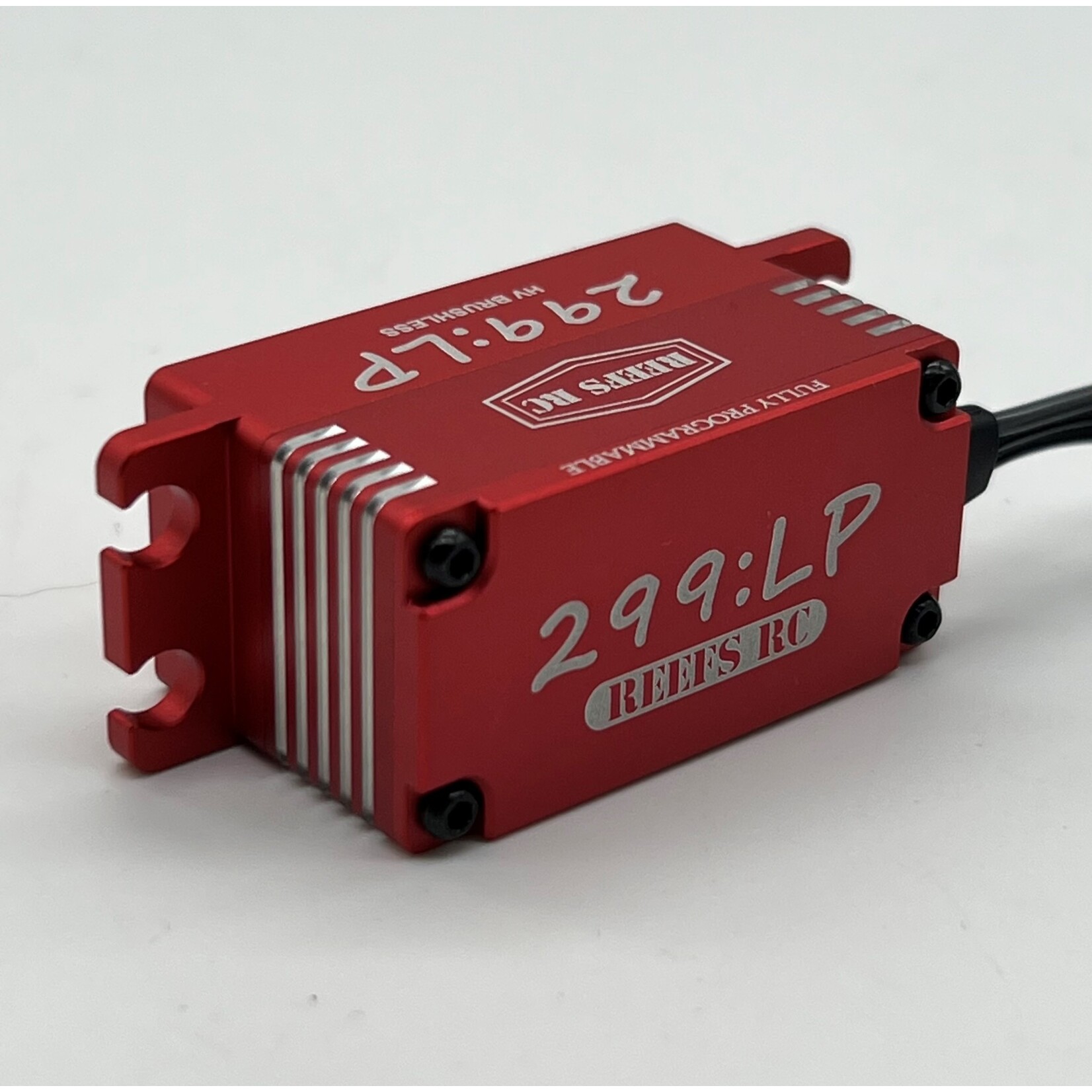 Reefs RC Reefs RC 299LP High Torque/Speed Brushless Low Profile Servo (High Voltage) (Red) #REEFS130