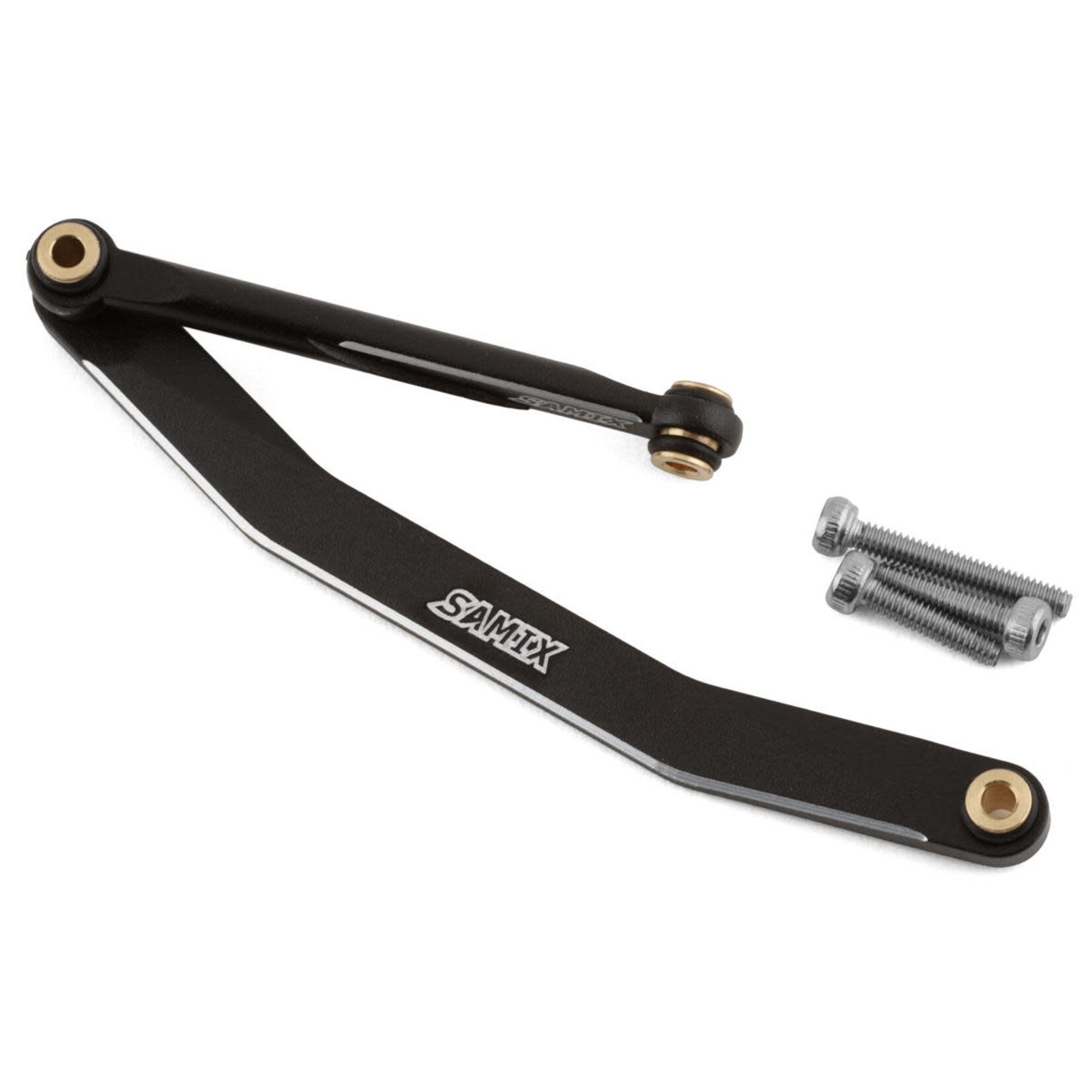 Samix Samix FCX24 Aluminum Steering Link Set (Black) #FCX24-6025SS-BK