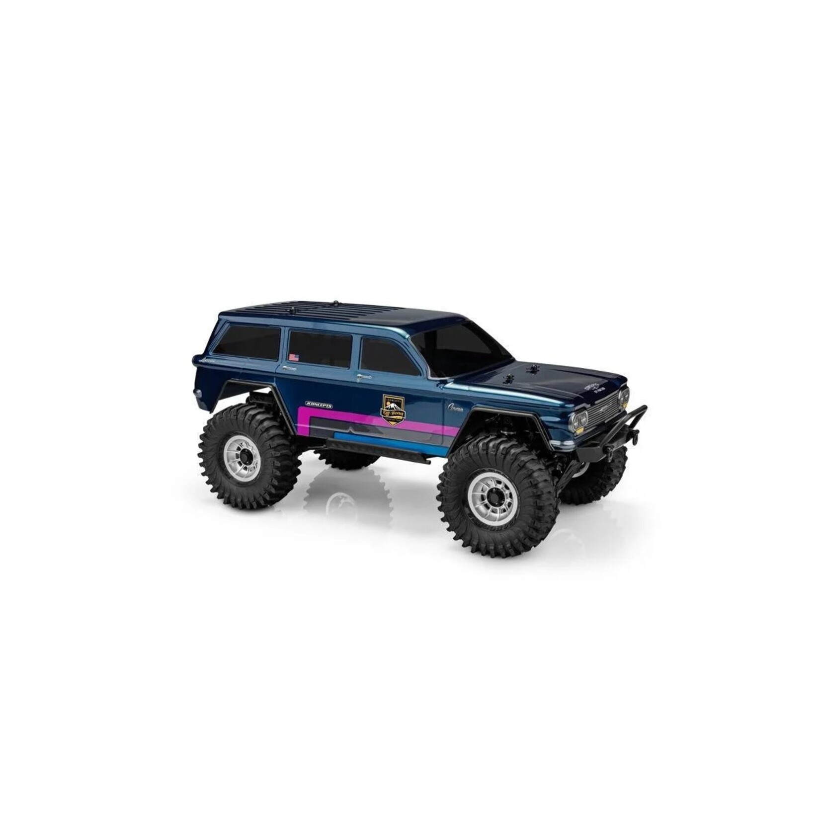 JConcepts #0480 JConcepts 1961 Corvair Lakewood Rock Crawler "Pre-Trimmed" Body (Clear) (12.3")