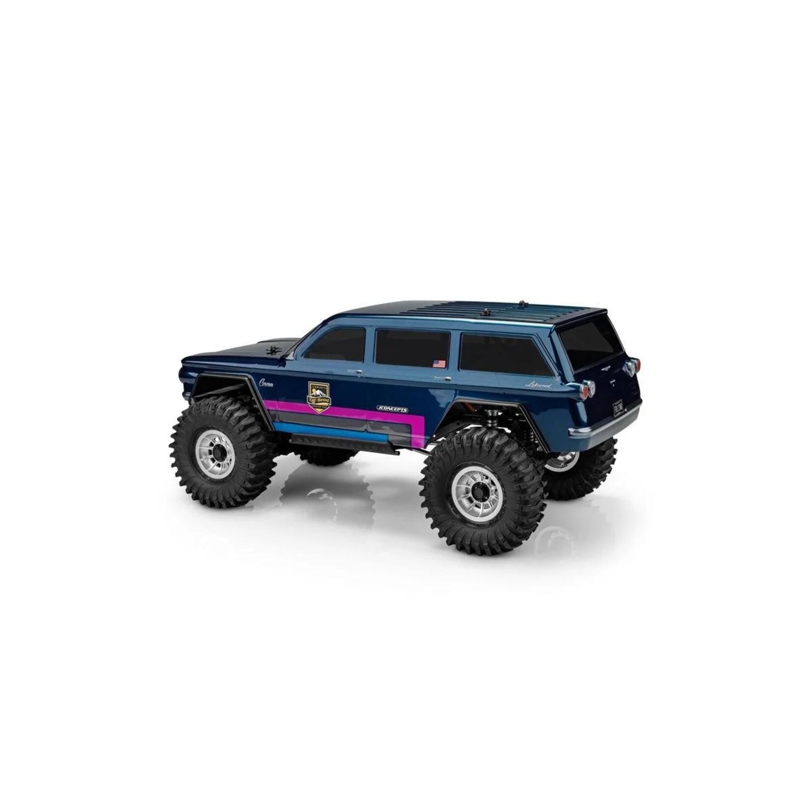 JConcepts #0480 JConcepts 1961 Corvair Lakewood Rock Crawler "Pre-Trimmed" Body (Clear) (12.3")