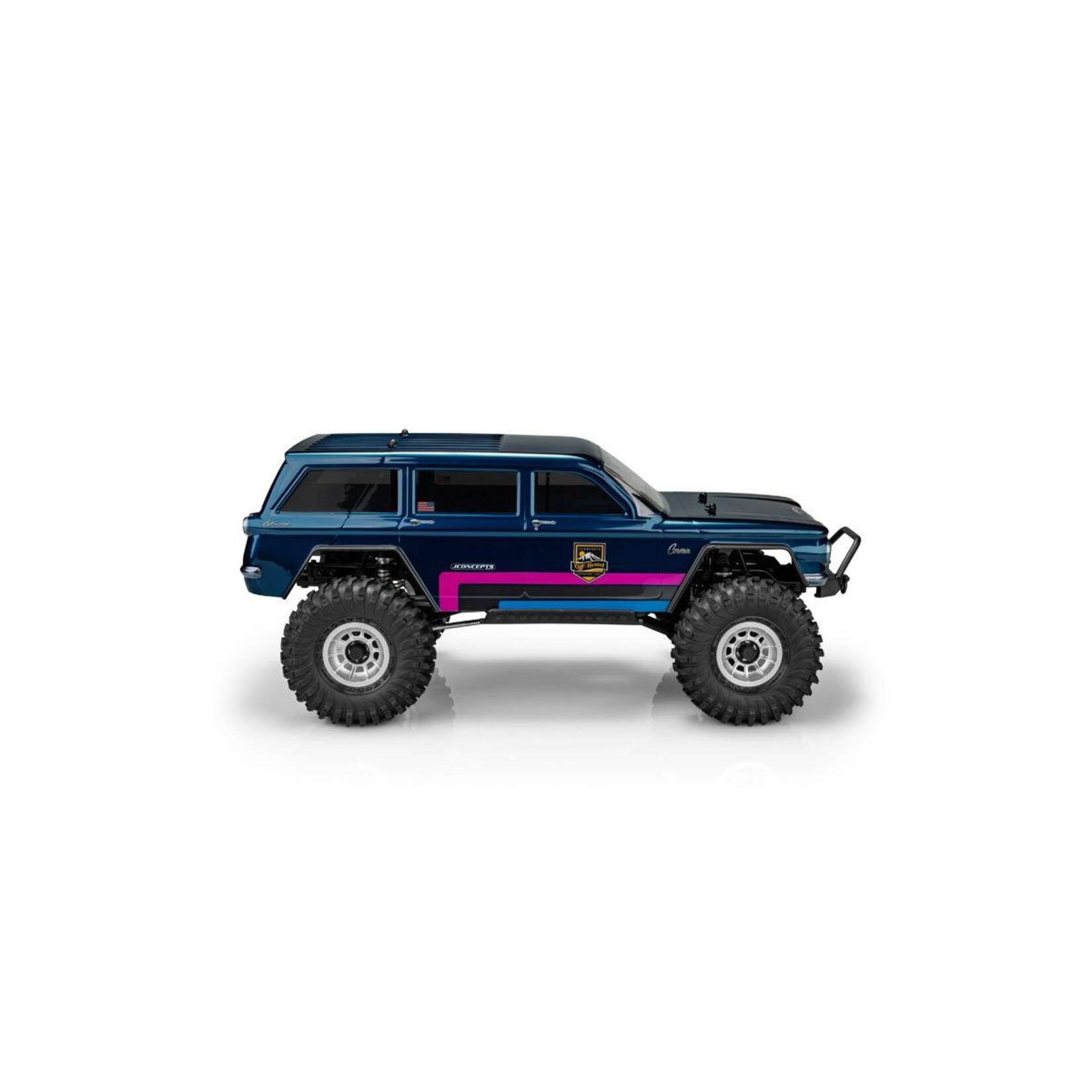 JConcepts #0480 JConcepts 1961 Corvair Lakewood Rock Crawler "Pre-Trimmed" Body (Clear) (12.3")