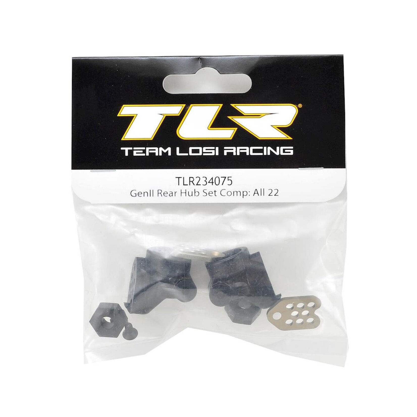 TLR Team Losi Racing 22 Gen II Complete Rear Hub Set #TLR234075