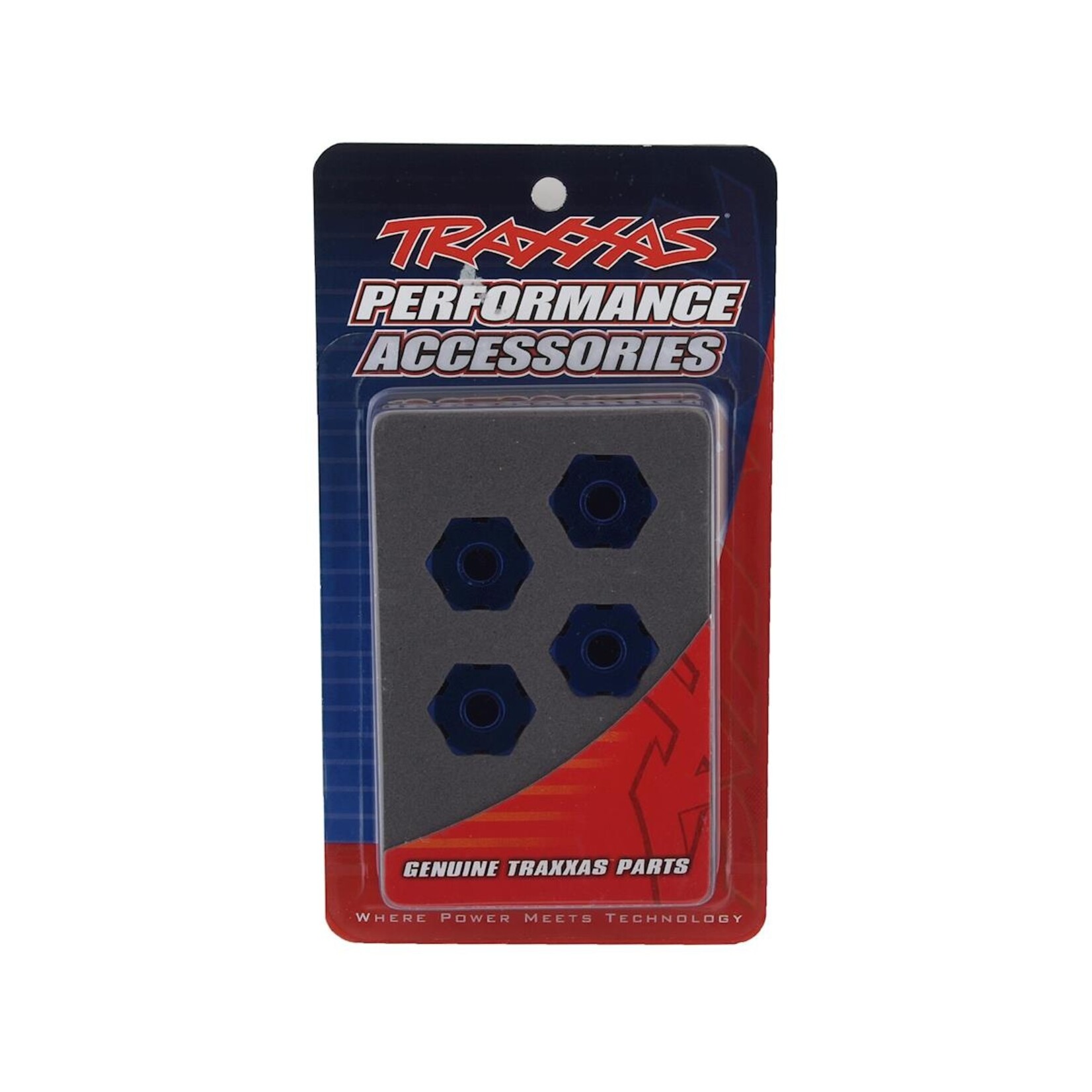 Traxxas #8956X Traxxas Maxx Aluminum Wheel Hex (Blue) (4)
