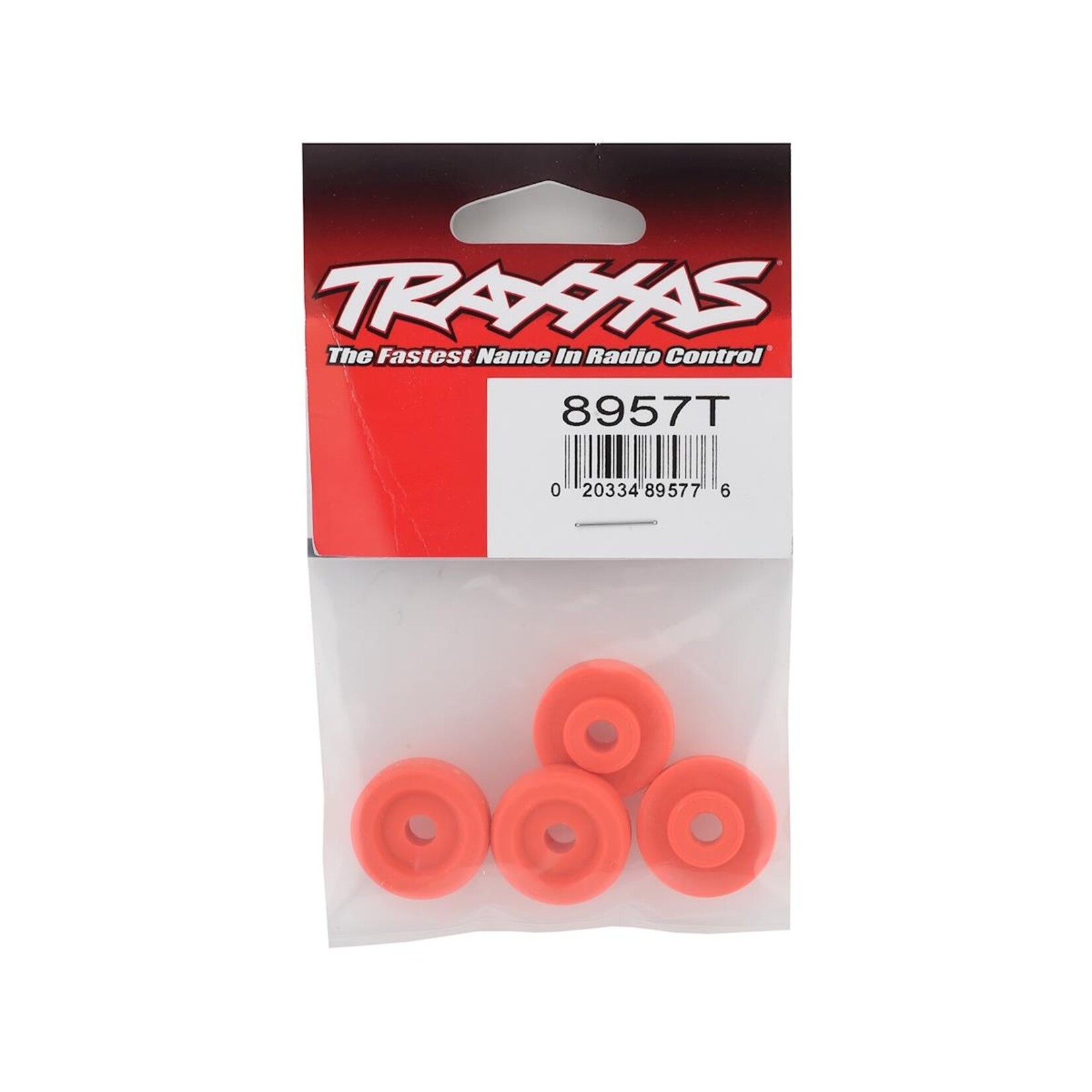 Traxxas #8957T Traxxas Maxx Wheel Washers (Orange) (4)
