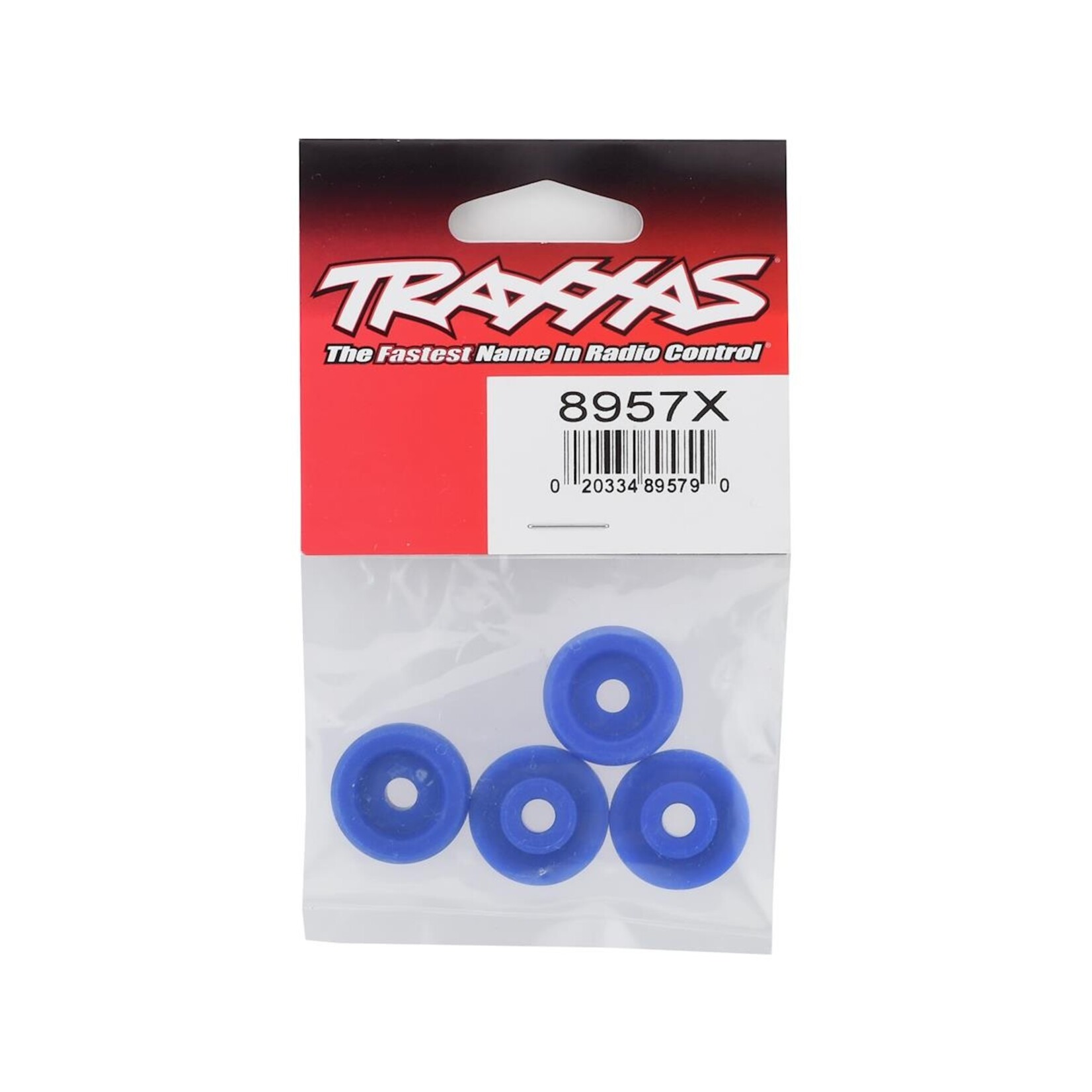 Traxxas #8957X Traxxas Maxx Wheel Washers (Blue) (4)