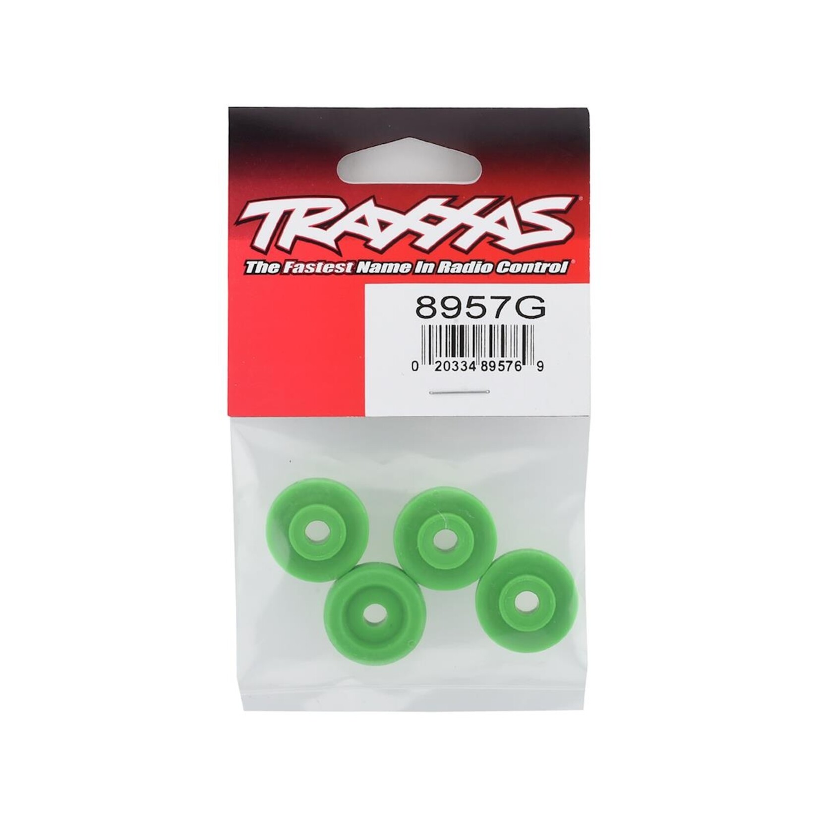Traxxas #8957G Traxxas Maxx Wheel Washers (Green) (4)