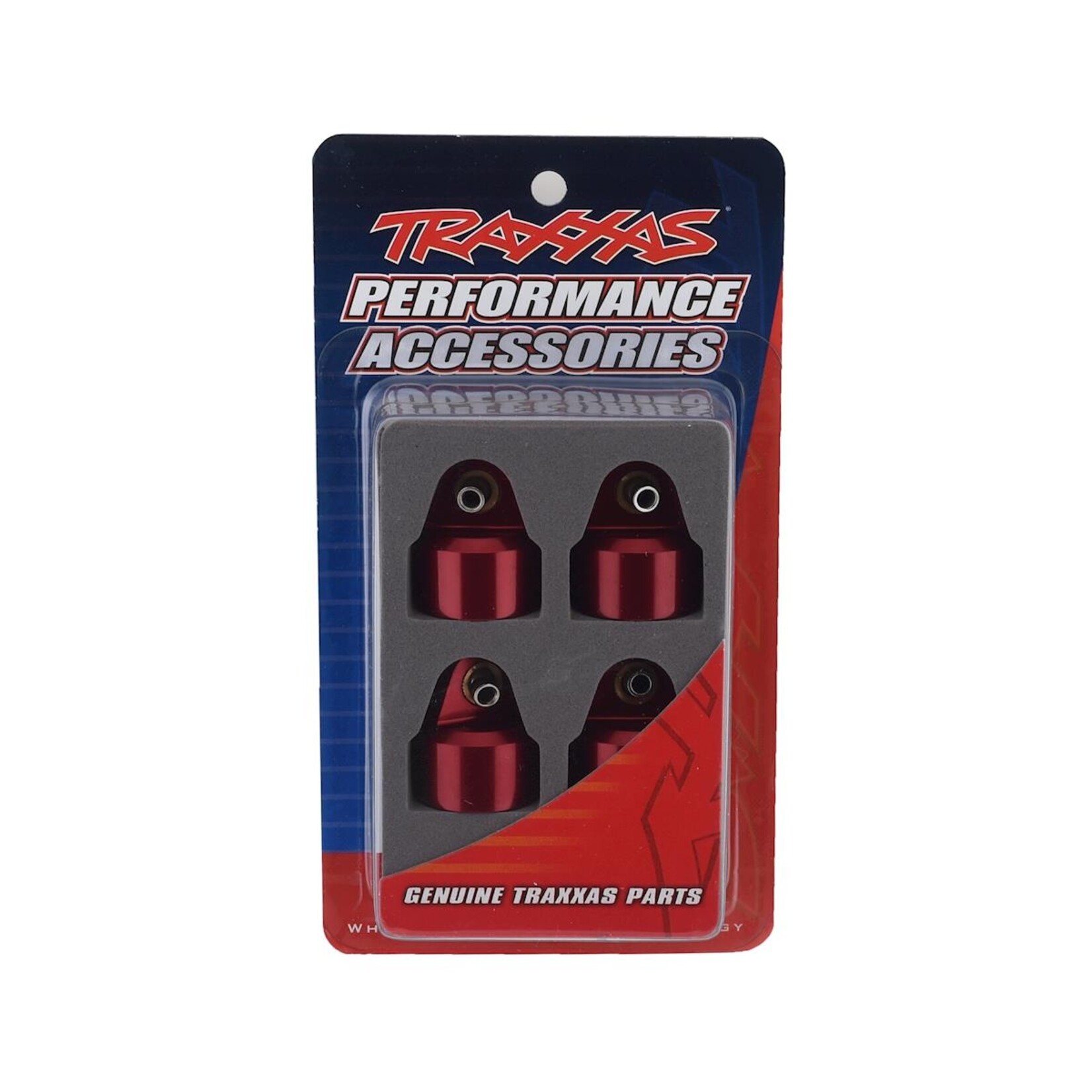 Traxxas Traxxas GT-Maxx Aluminum Shock Caps (Red) (4) #8964R