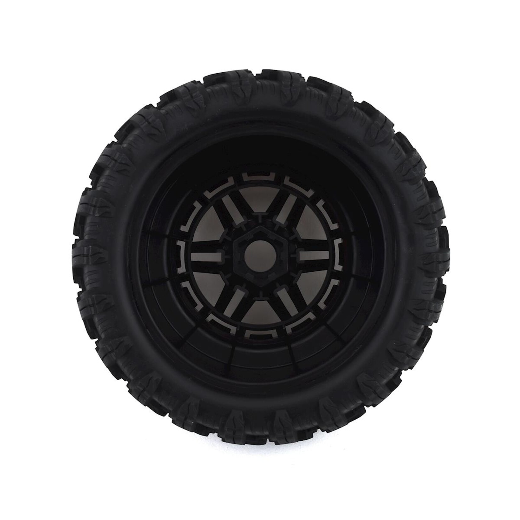 Traxxas Traxxas Maxx All-Terrain Pre-Mounted Tires (2) (Black/Orange) #8972T