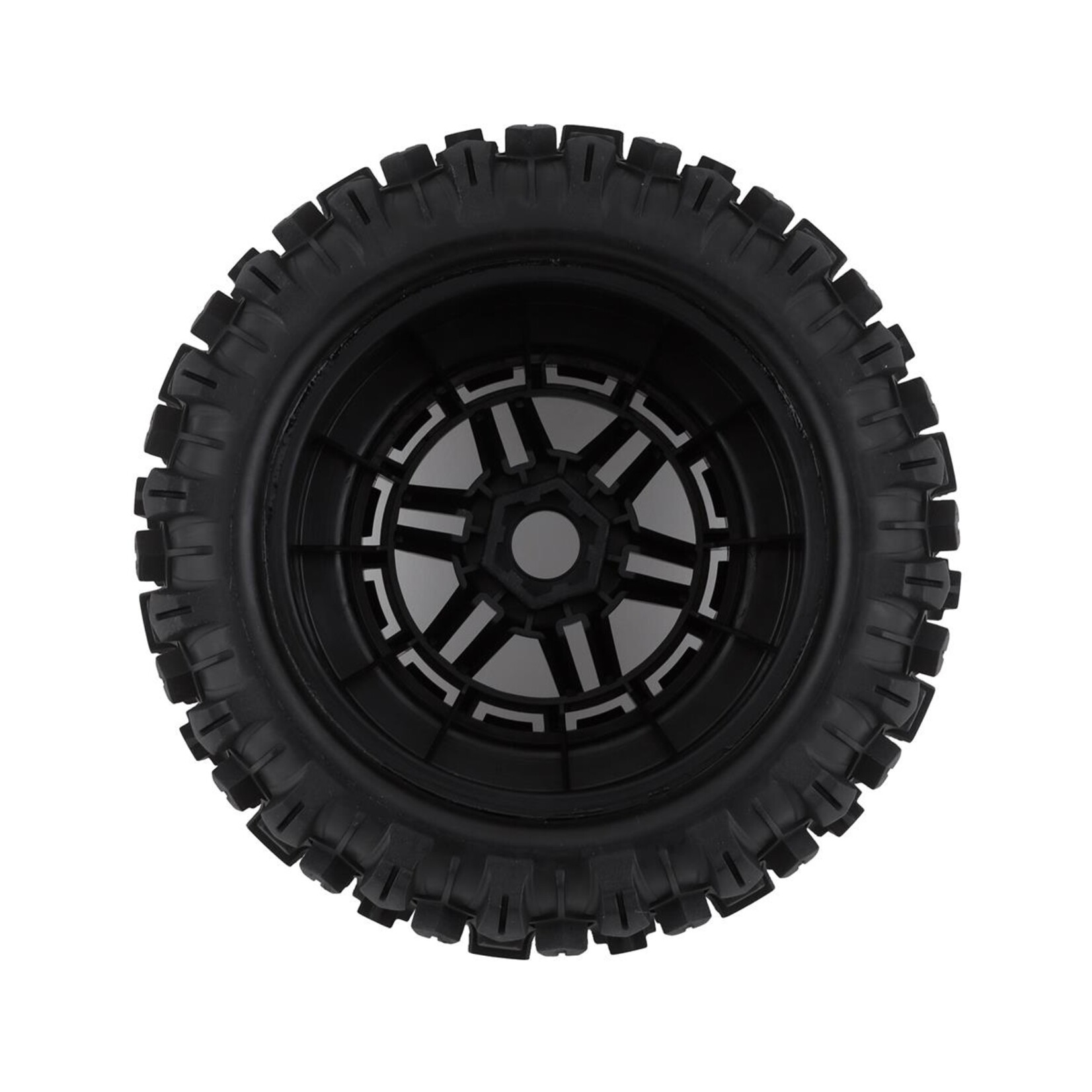 Traxxas #8973  Traxxas Maxx Pre-Mounted Sledgehammer Tires w/2.8" Wheels (Black) (2) (17mm Hex)