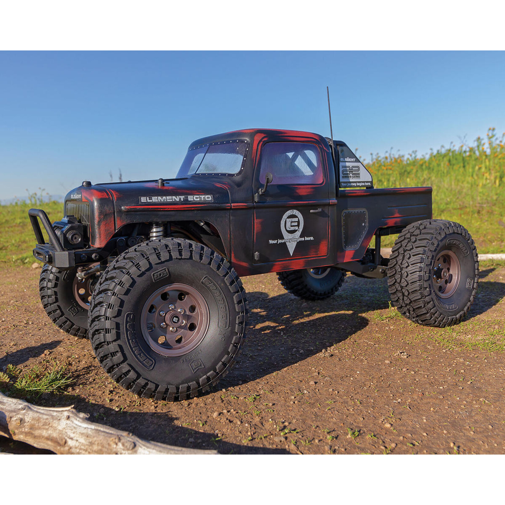 Element RC #40122 Element RC Enduro Ecto Trail Truck 4x4 RTR Rock Crawler w/2.4GHz Radio (Black)