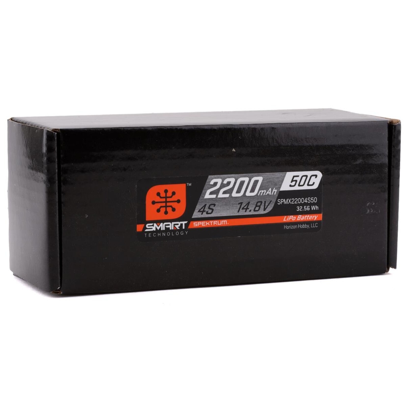 Spektrum #SPMX22004S50 Spektrum RC 4S Smart LiPo 50C Battery Pack w/IC3 Connector (14.8V/2200mAh)