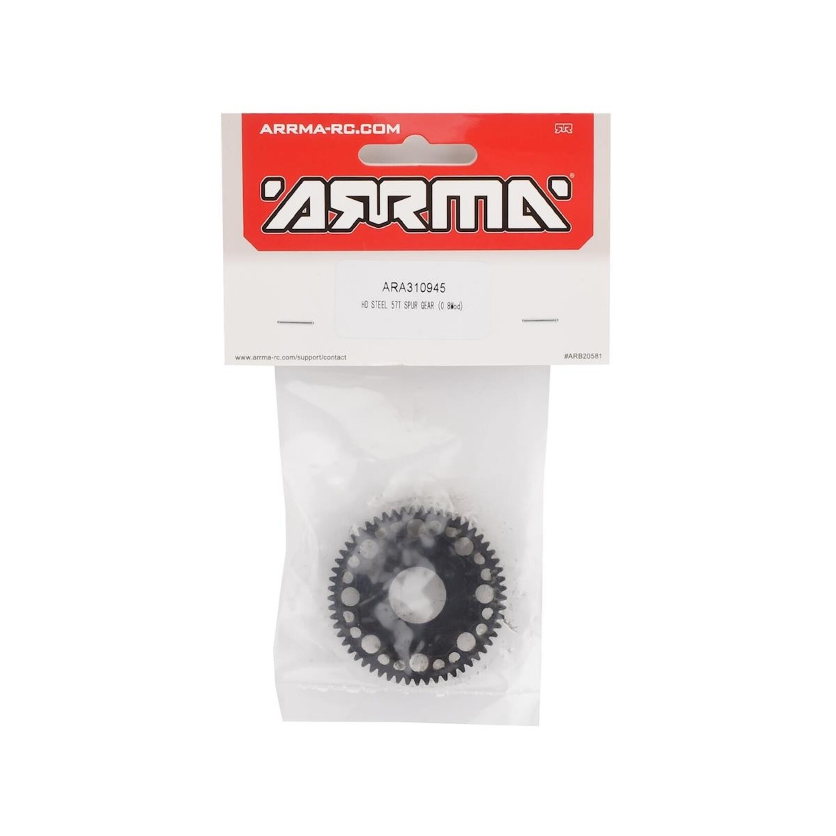 ARRMA Arrma 4S BLX 0.8Mod HD Steel Spur Gear (57T) #ARA310945