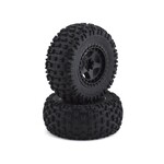 ARRMA #ARAC9630 Arrma dBooots Pre-Mounted Fortress SC Tire Set (Black) (2) (AR550042)