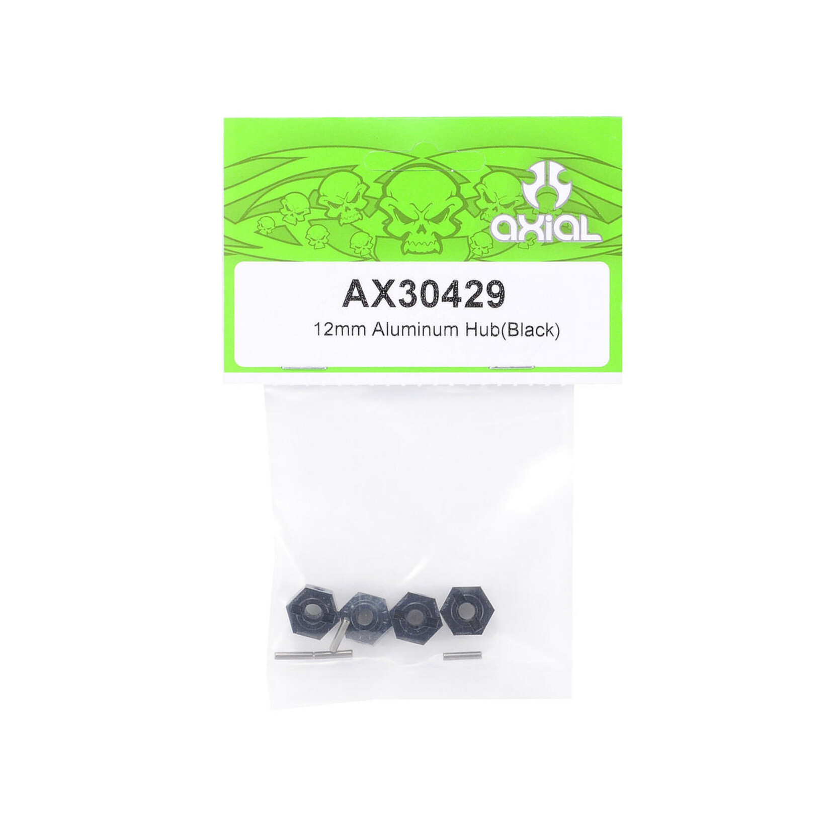 Axial Axial 12mm Aluminum Hex Hub (Black) (4) #AXIX0429
