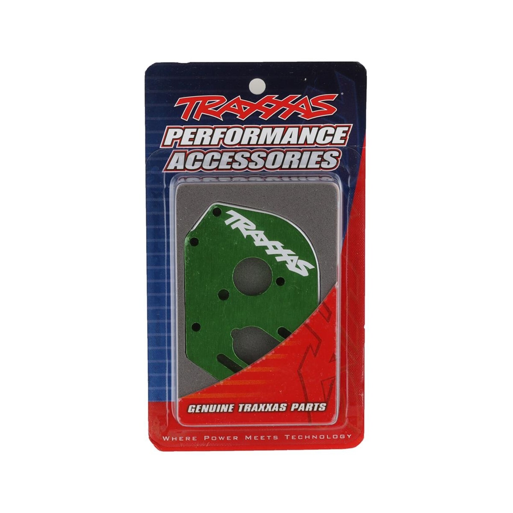 Traxxas #9490G Traxxas Magnum 272R 4mm Aluminum Motor Plate (Green)