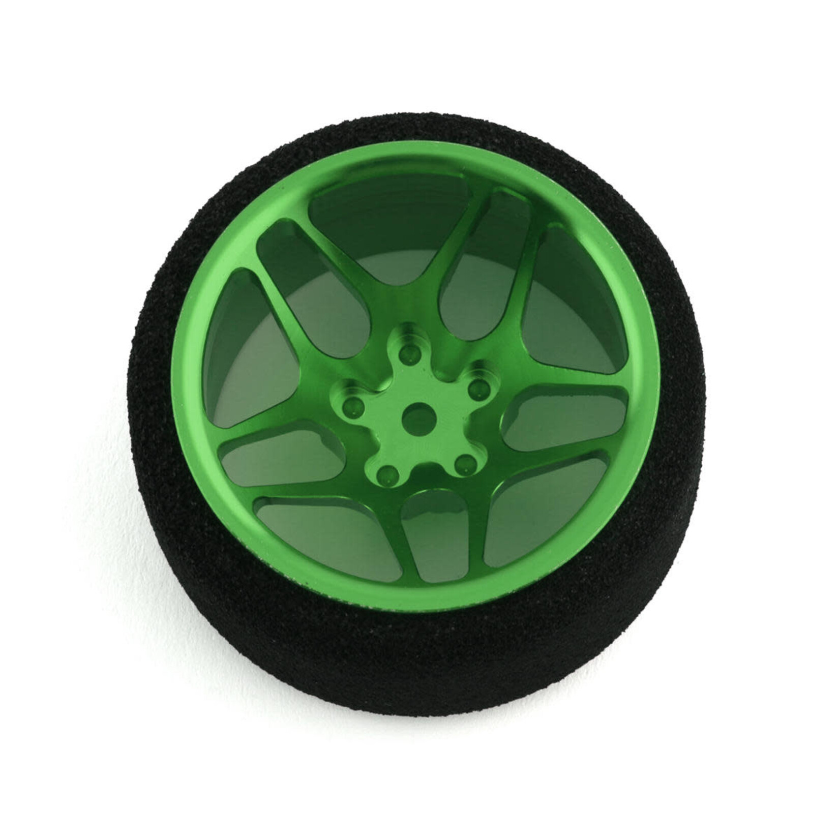 R-Design R-Design Sanwa M12/Flysky NB4 10-Spoke Ultrawide Steering Wheel (Green) #RDD7214