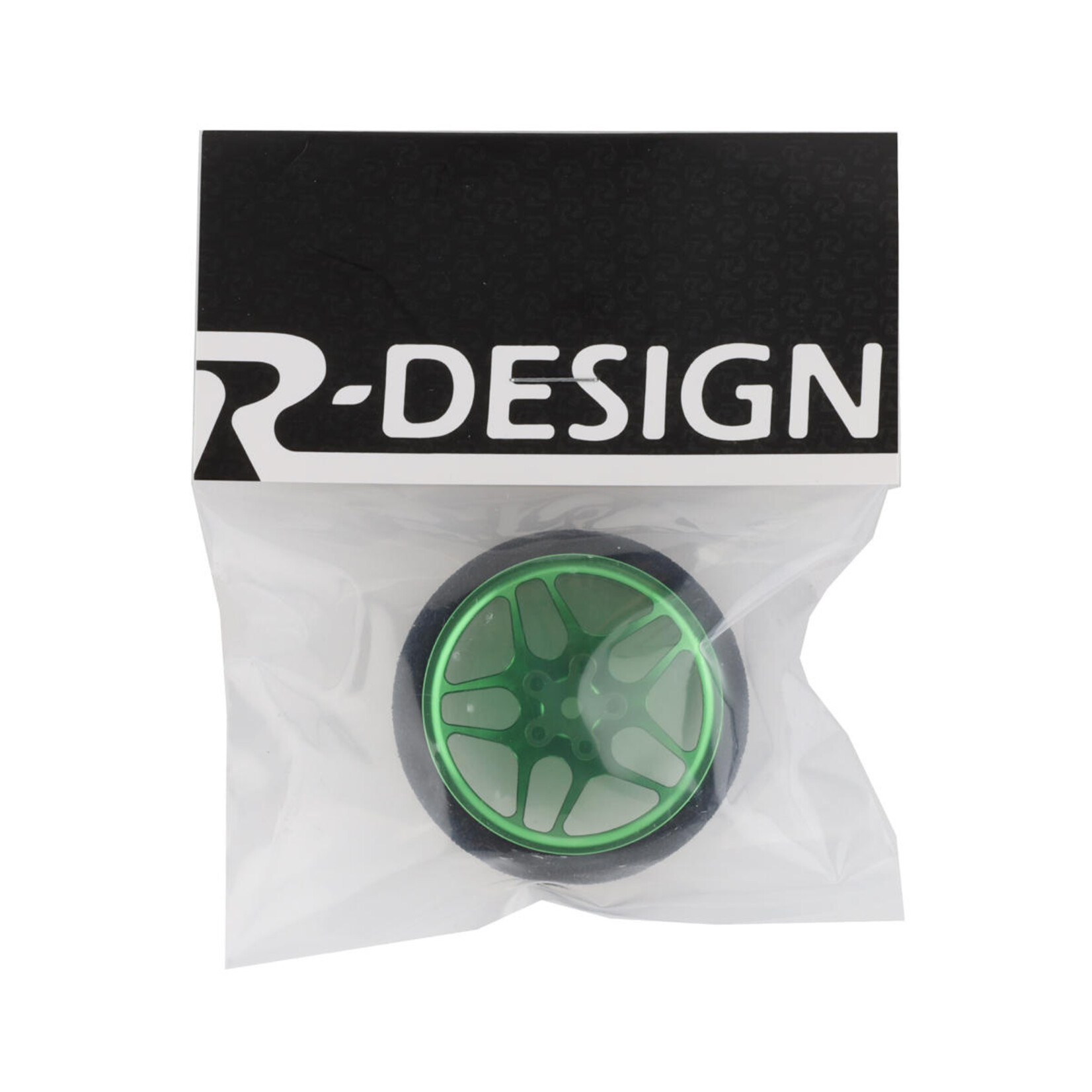 R-Design R-Design Sanwa M12/Flysky NB4 10-Spoke Ultrawide Steering Wheel (Green) #RDD7214