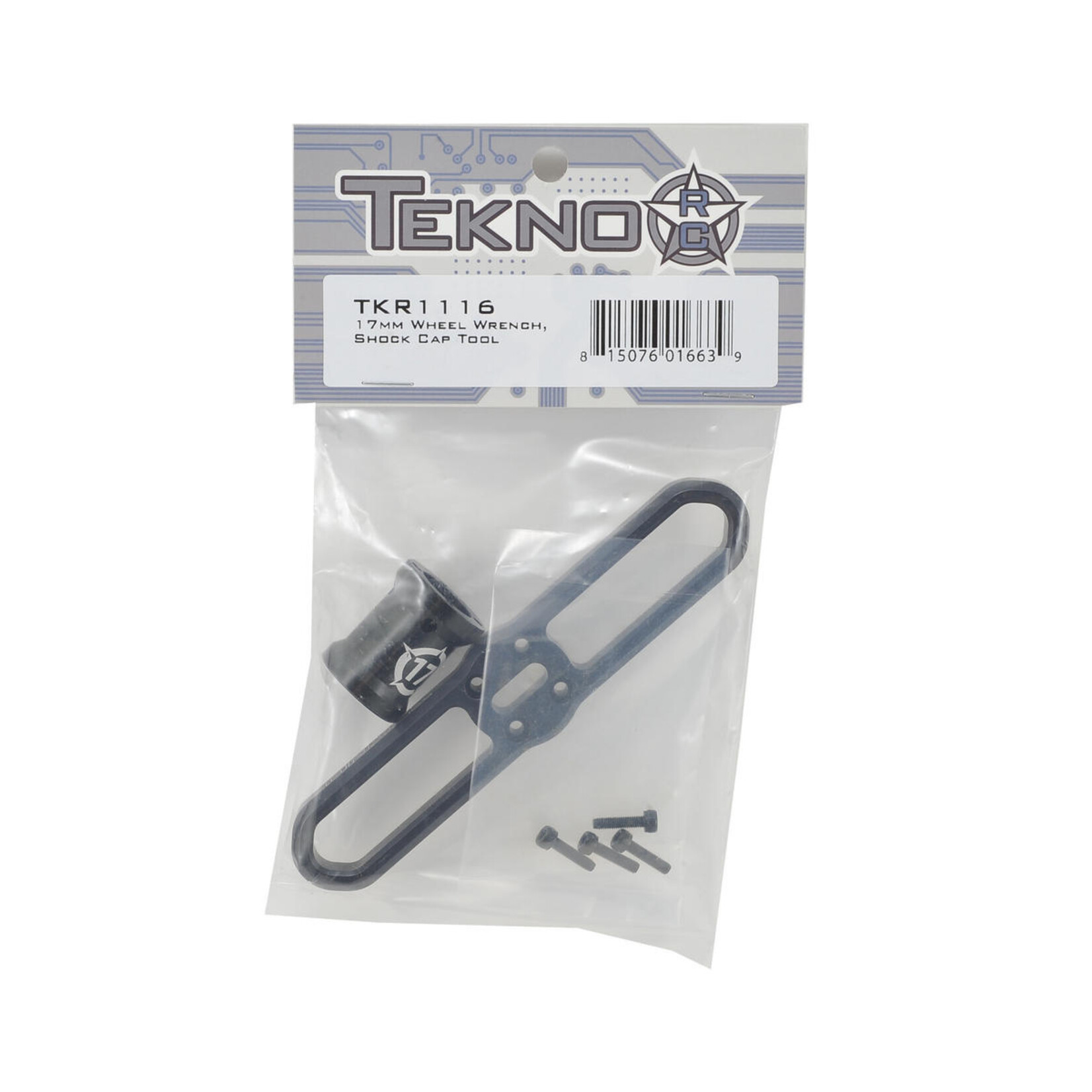 Tekno RC Tekno RC 17mm Wheel Wrench & Shock Cap Tool #TKR1116