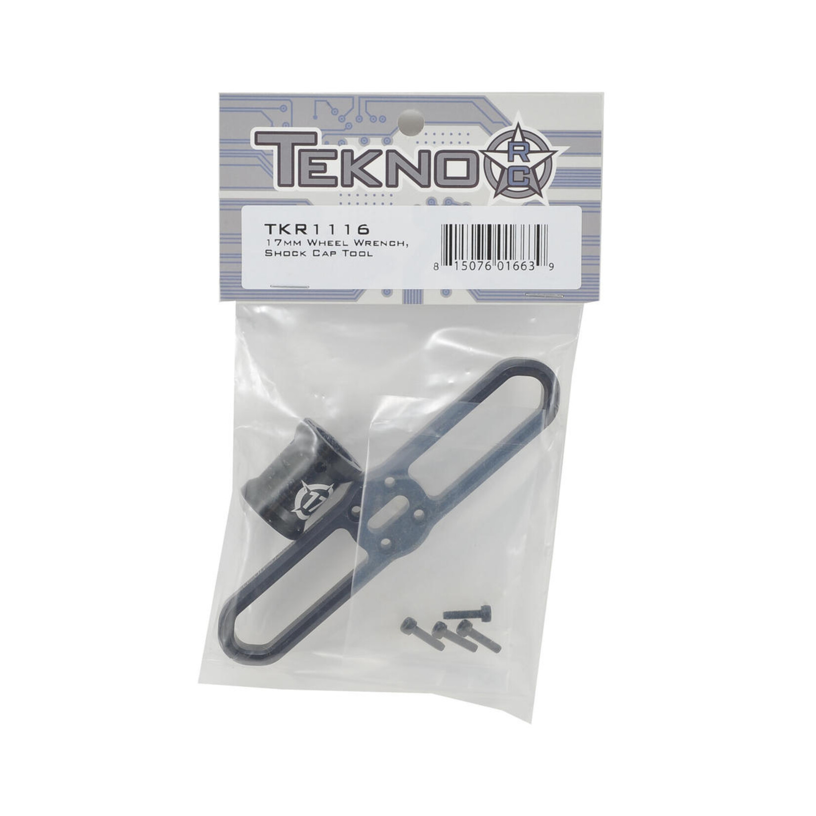 Tekno RC #TKR1116  Tekno RC 17mm Wheel Wrench & Shock Cap Tool