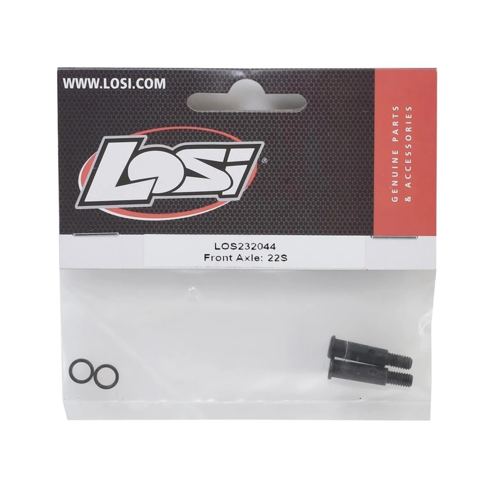 Losi Losi 22S SCT Front Axle Set #LOS232044