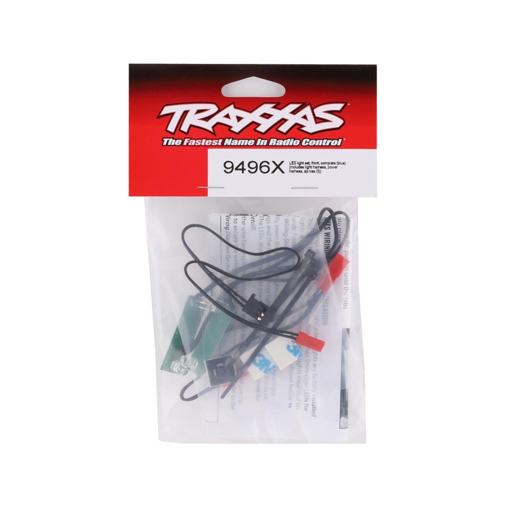 Traxxas #9496X Traxxas Drag Slash Chevrolet C10 Front LED Light Set (Blue)