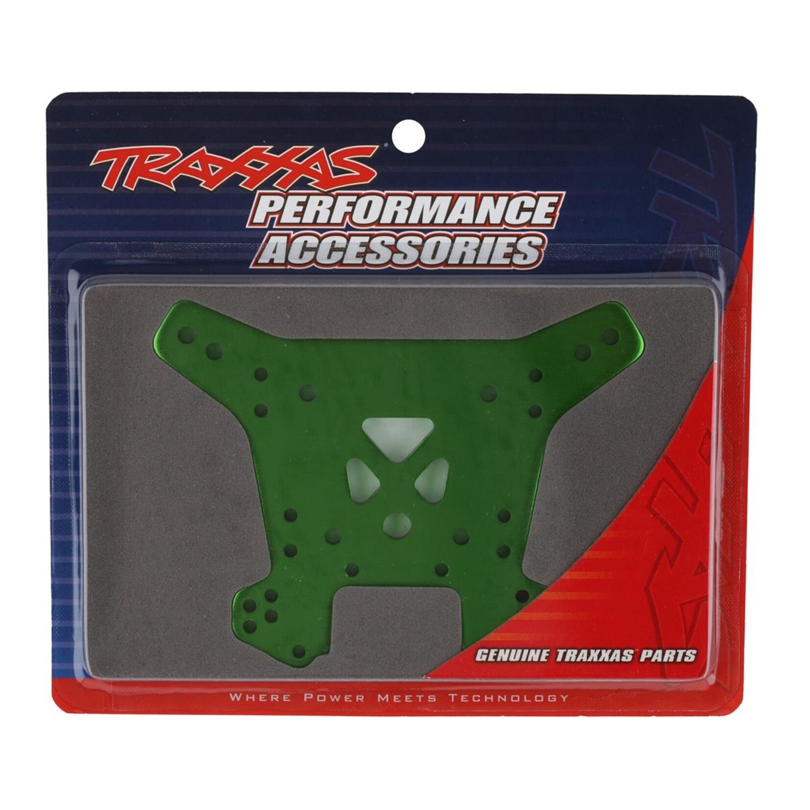Traxxas #9538G Traxxas Sledge Aluminum Rear Shock Tower (Green)