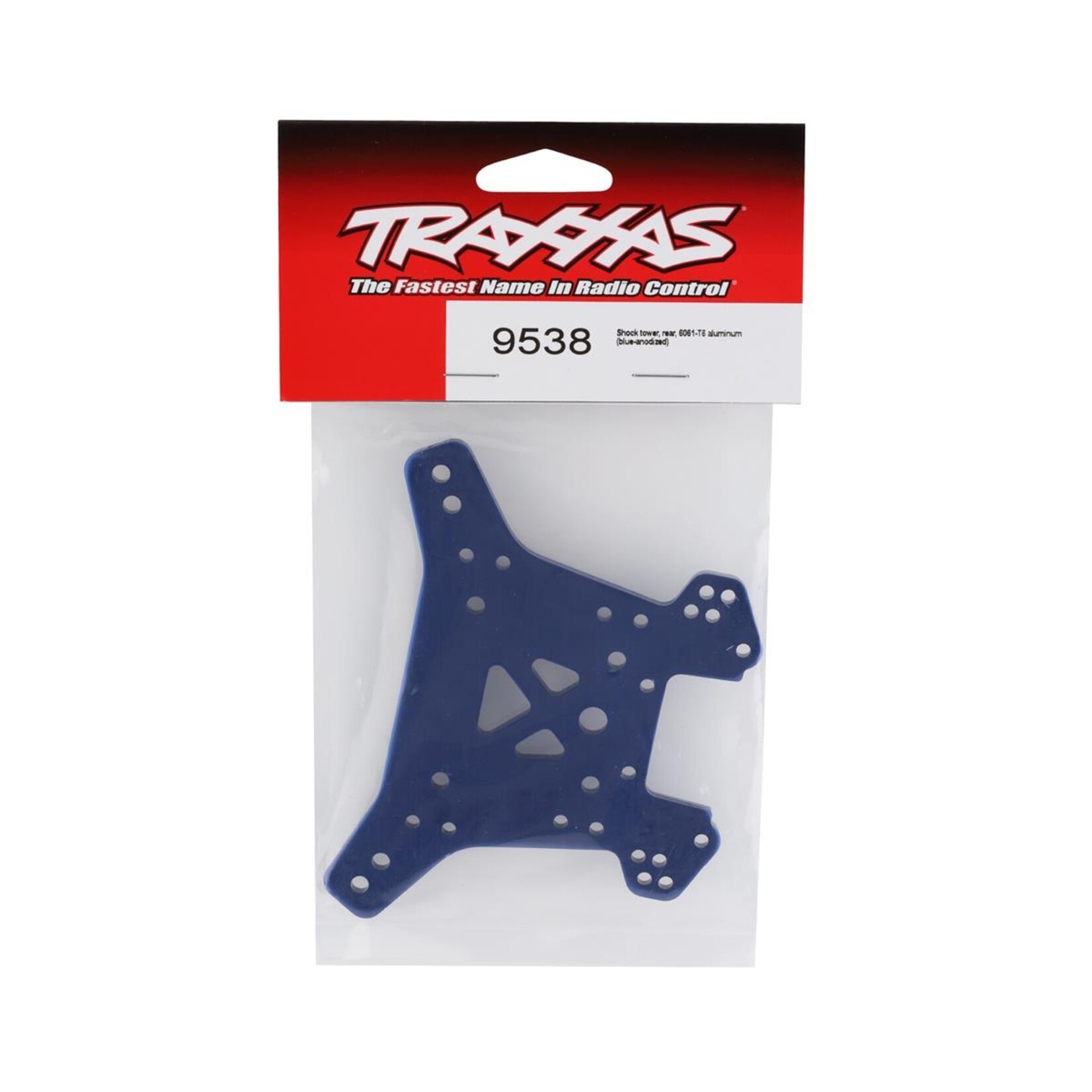 Traxxas #9538 Traxxas Sledge Aluminum Rear Shock Tower (Blue)