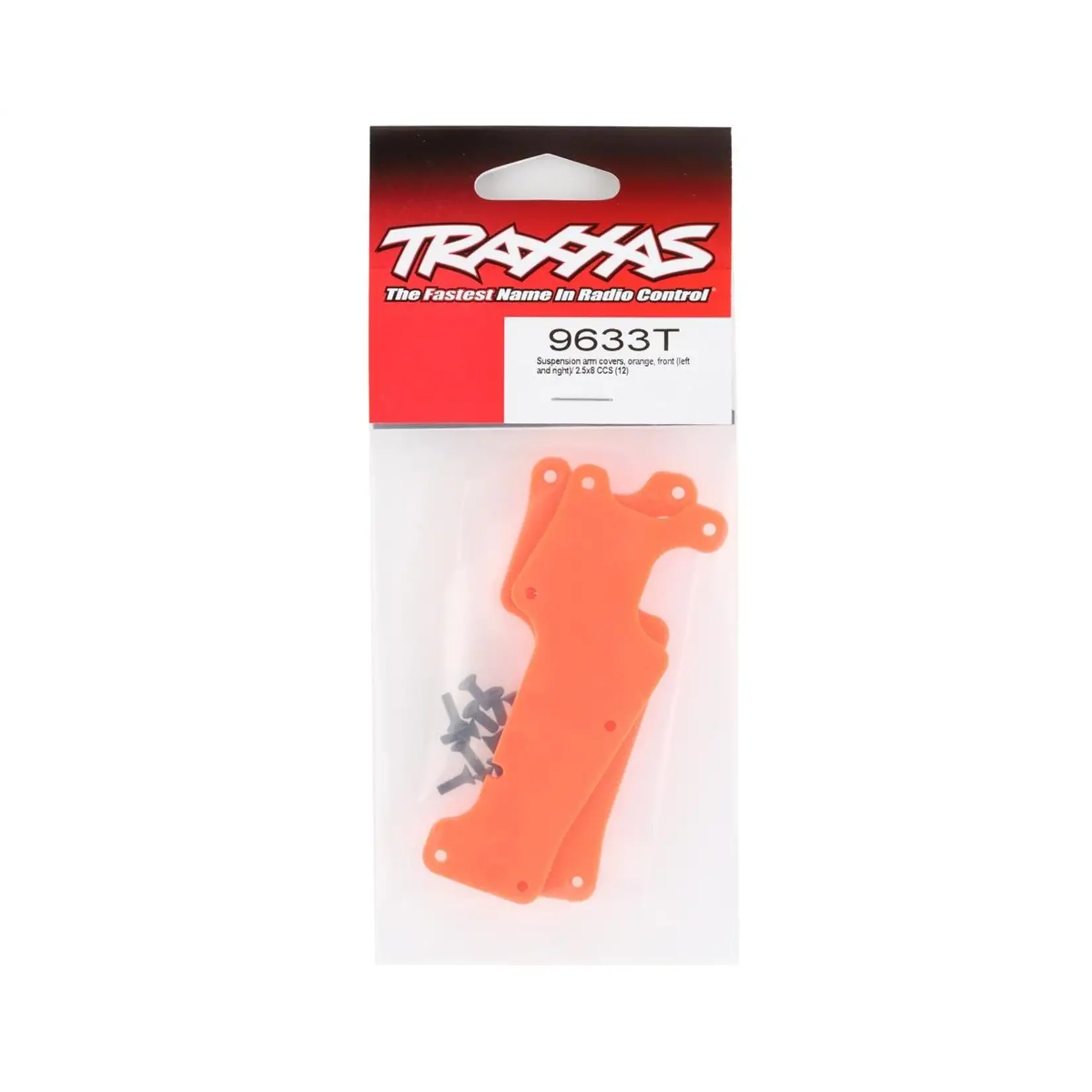 Traxxas Traxxas Sledge Front Suspension Arm Covers (Orange) (2) #9633T