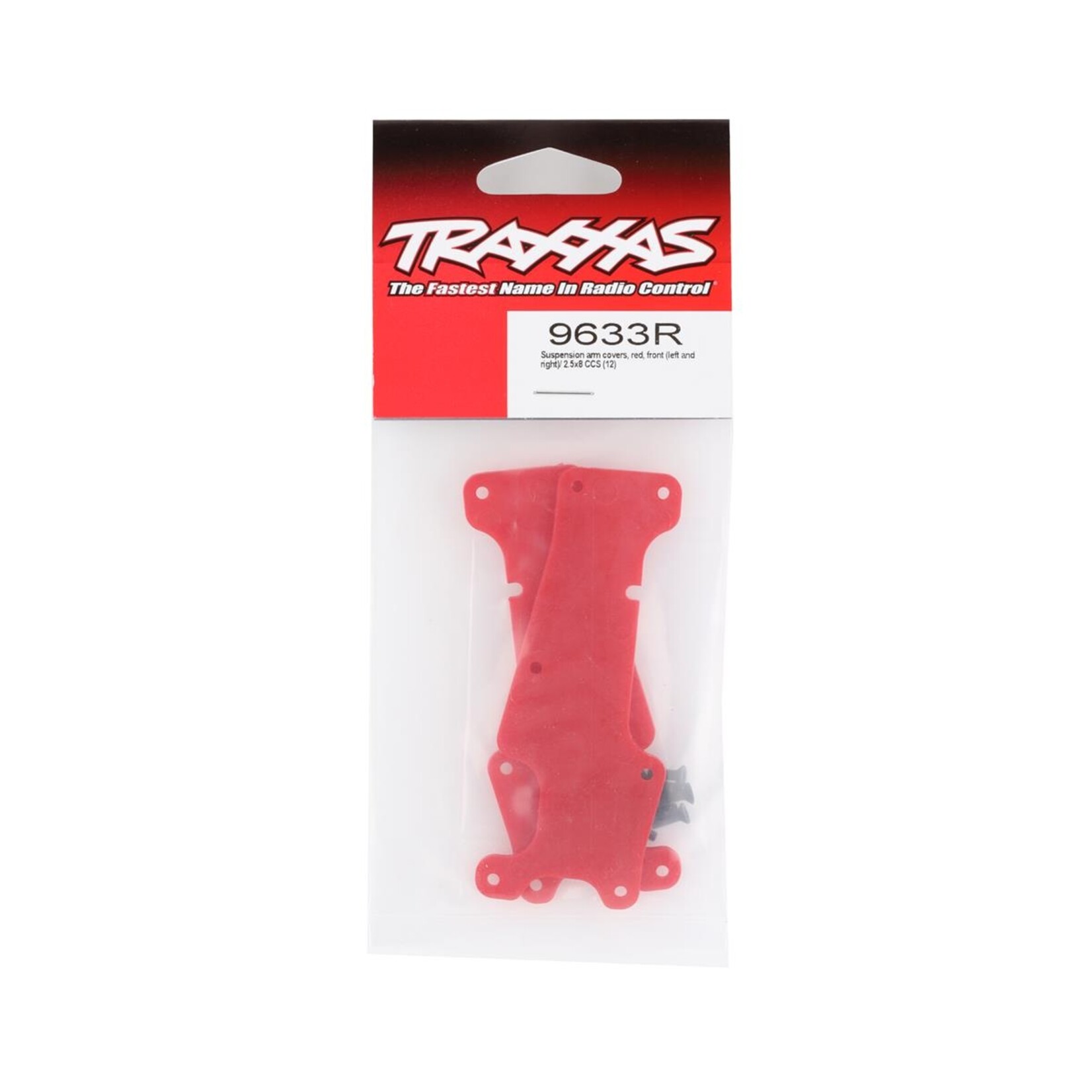 Traxxas Traxxas Sledge Front Suspension Arm Covers (Red) (2) #9633R