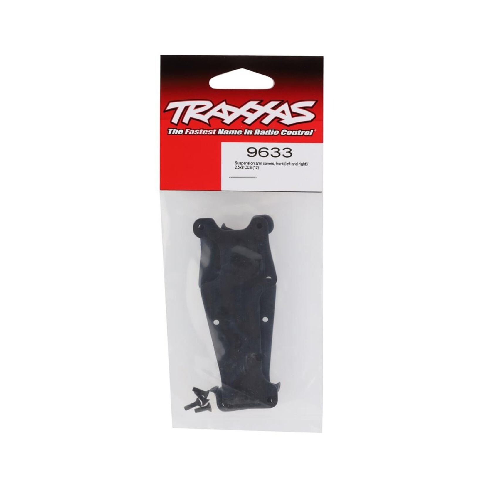 Traxxas #9633 Traxxas Sledge Front Left/Right Suspension Arm Covers (Black)