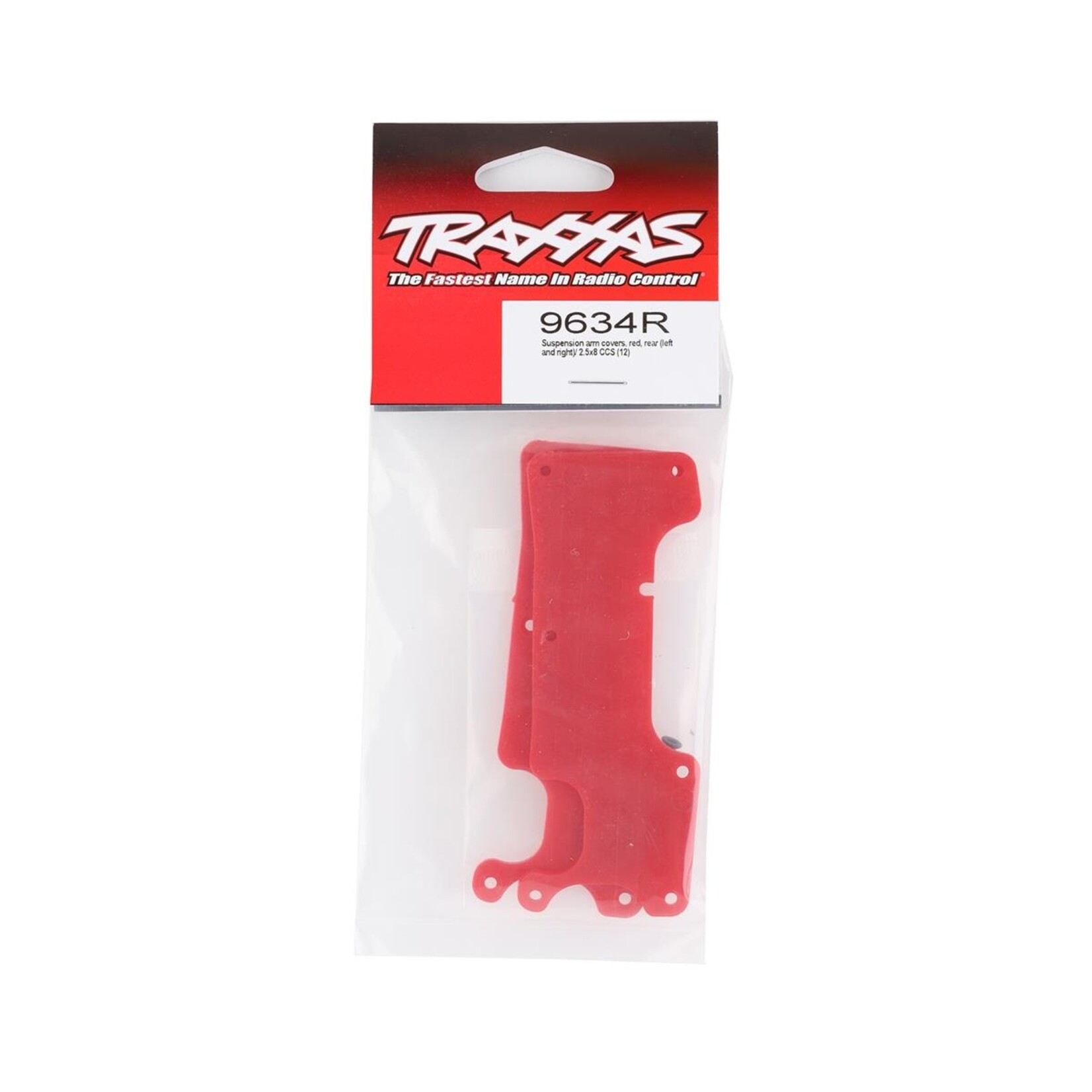 Traxxas Traxxas Sledge Rear Suspension Arm Covers (Red) (2) #9634R