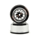 RPM RPM 12mm Spline Drive "Revolver" Short Course Wheels (Chrome) (2) (Slash Front) #82323
