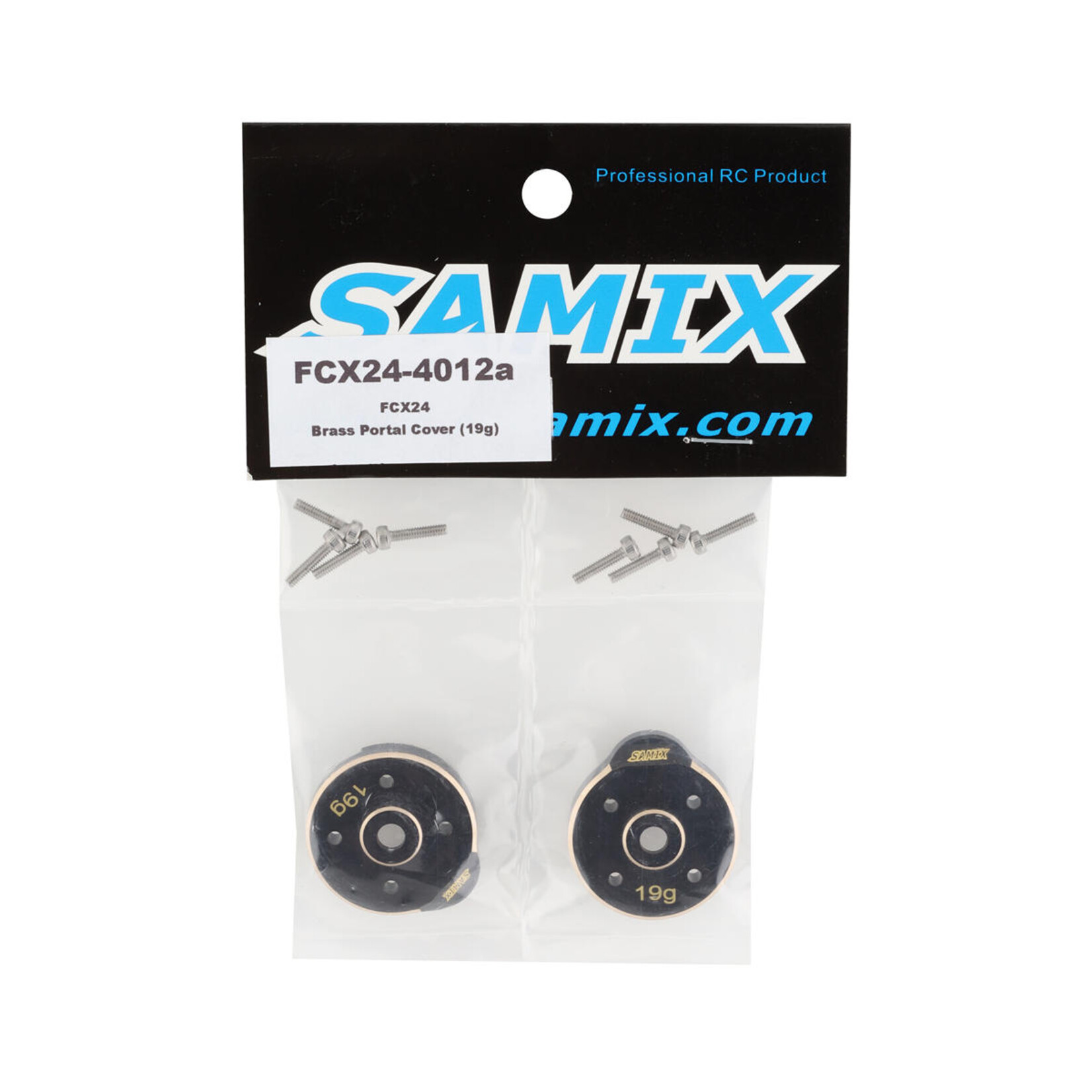 Samix Samix FCX24 Brass Portal Cover (2) (19g) #FCX24-4012A