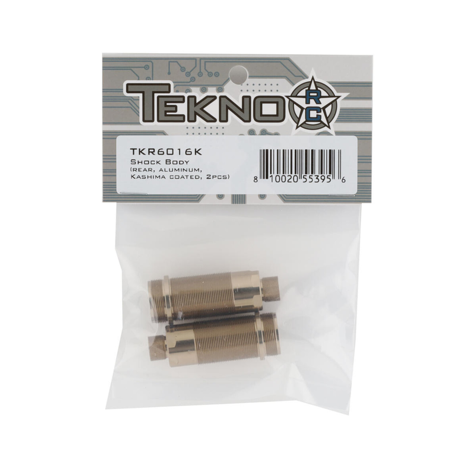 Tekno RC Tekno RC 1/8 Aluminum Shock Body (2) (Low Friction Coating) (122mm) #TKR6016K