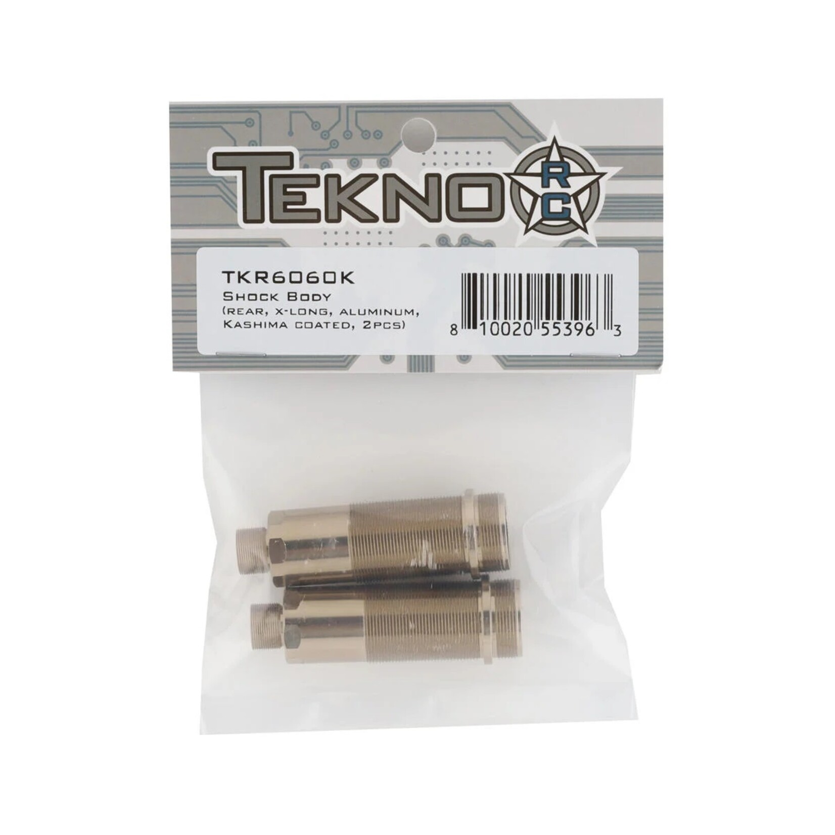 Tekno RC Tekno RC 1/8 Aluminum Shock Body (2) (Low Friction Coating) (137mm) #TKR6060K