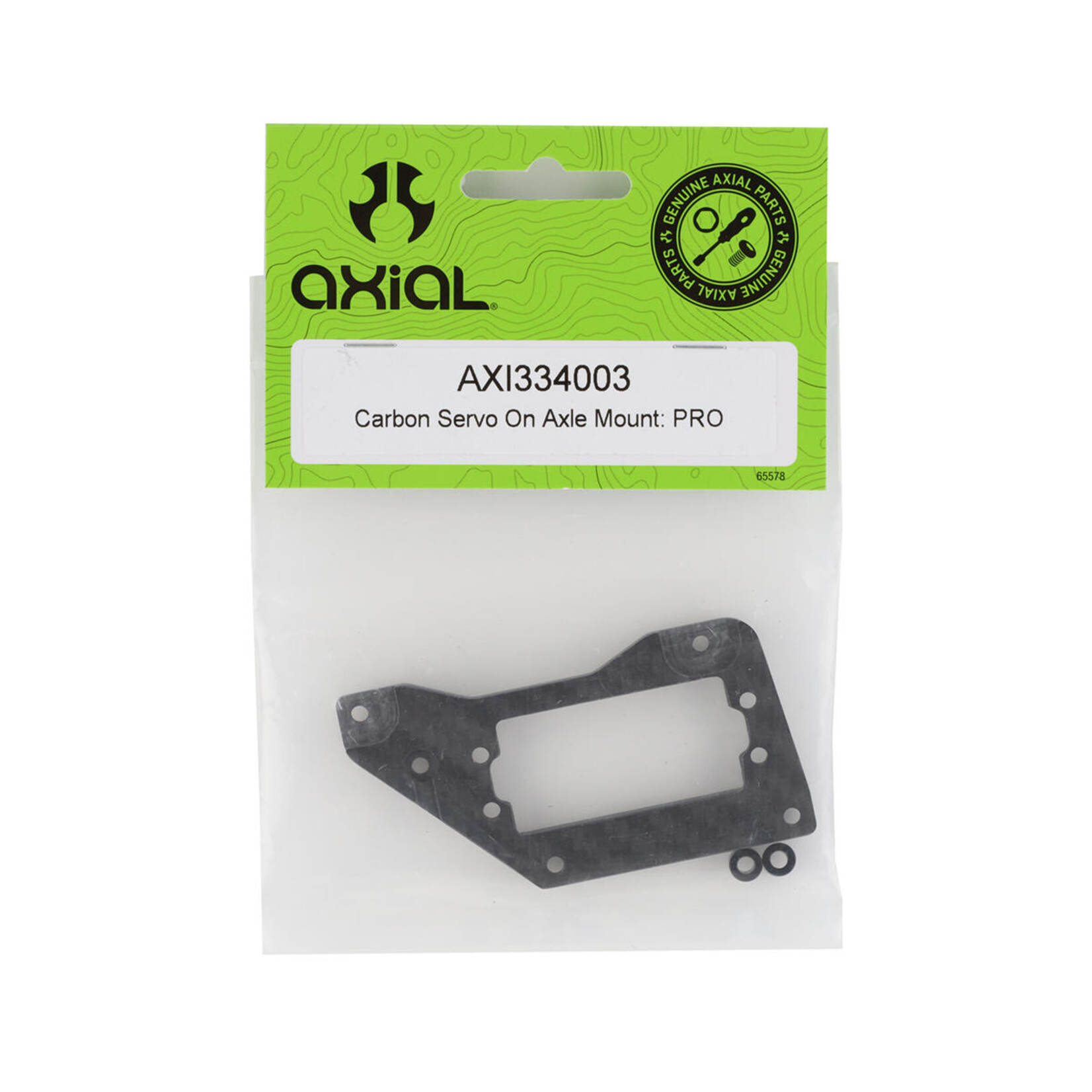 Axial #AXI334003 Axial SCX10 Pro Comp Crawler Carbon Fiber Servo On Axle Mount